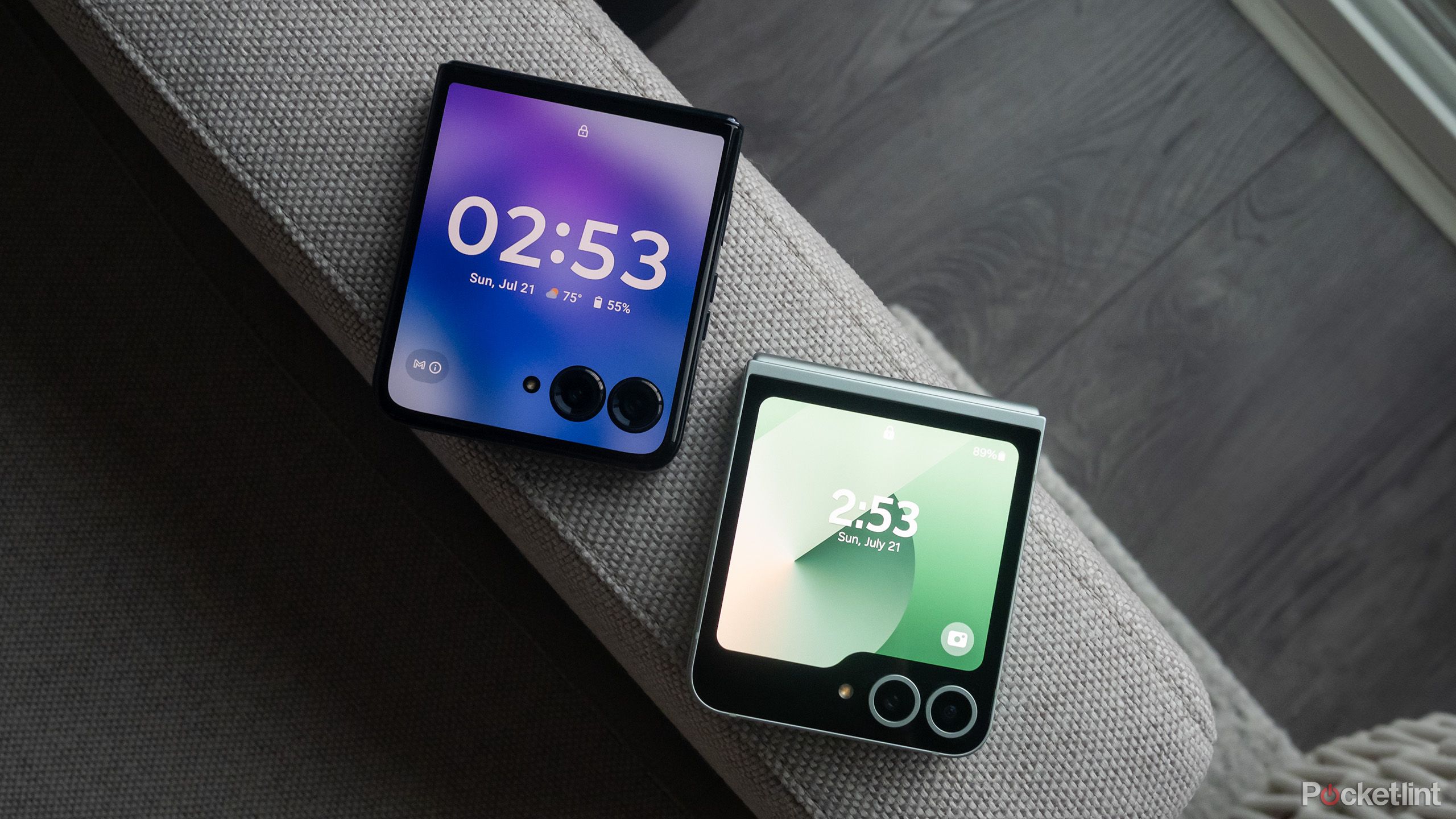 Galaxy Z Fold 6 vs Razr+ Cover Display