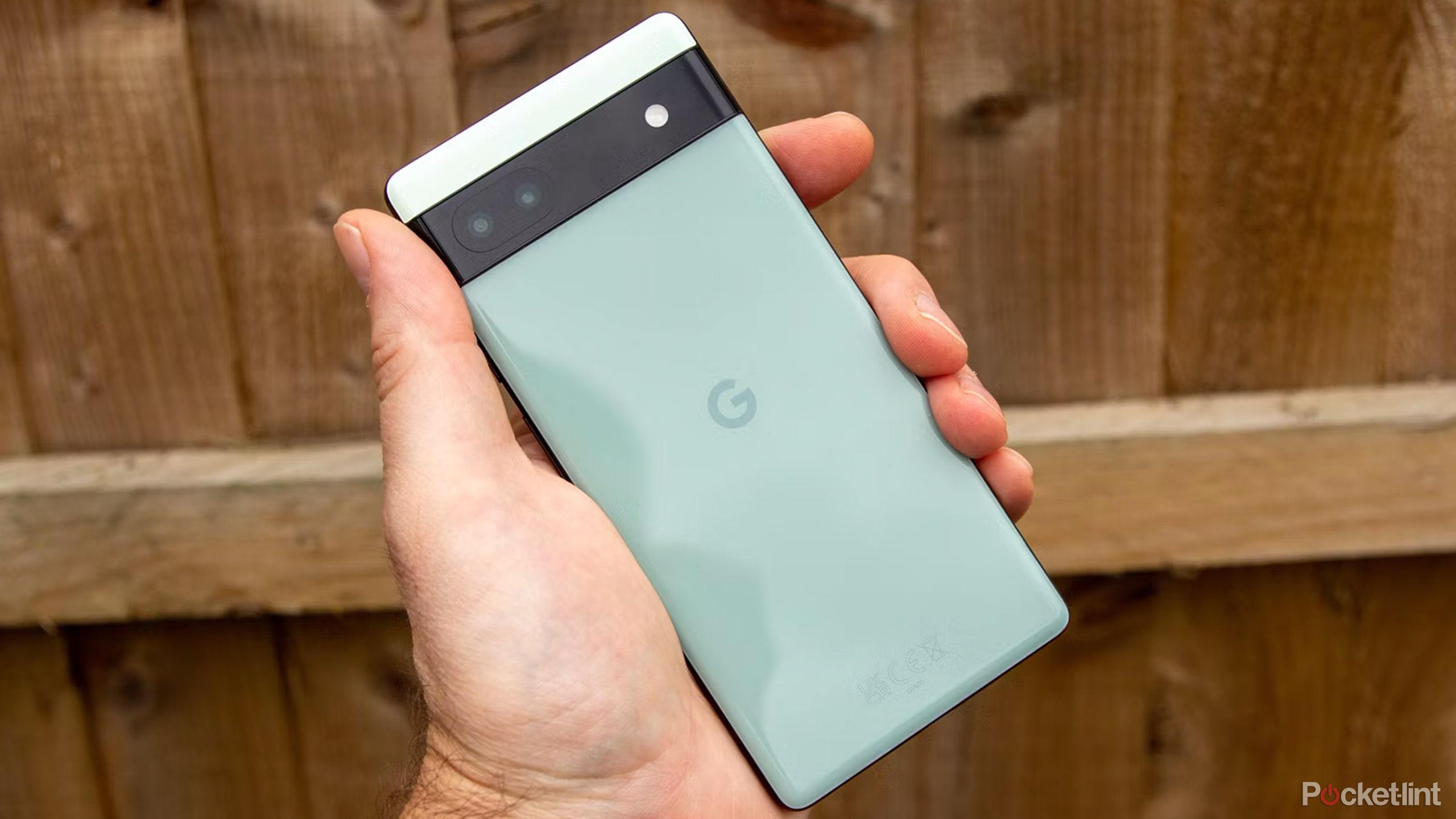 Google Pixel 6A rear view