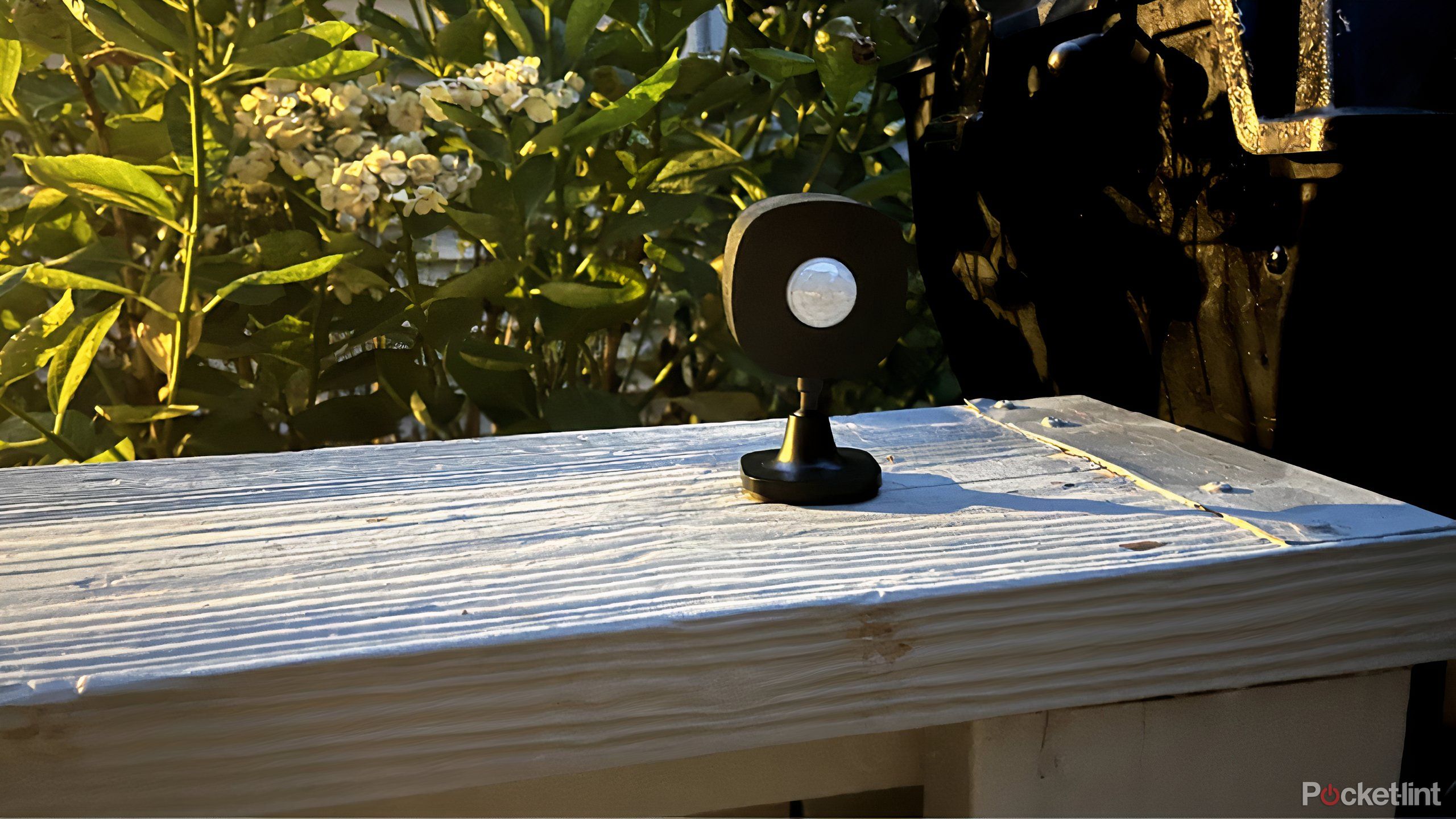 govee outdoor motion sensor by a grill