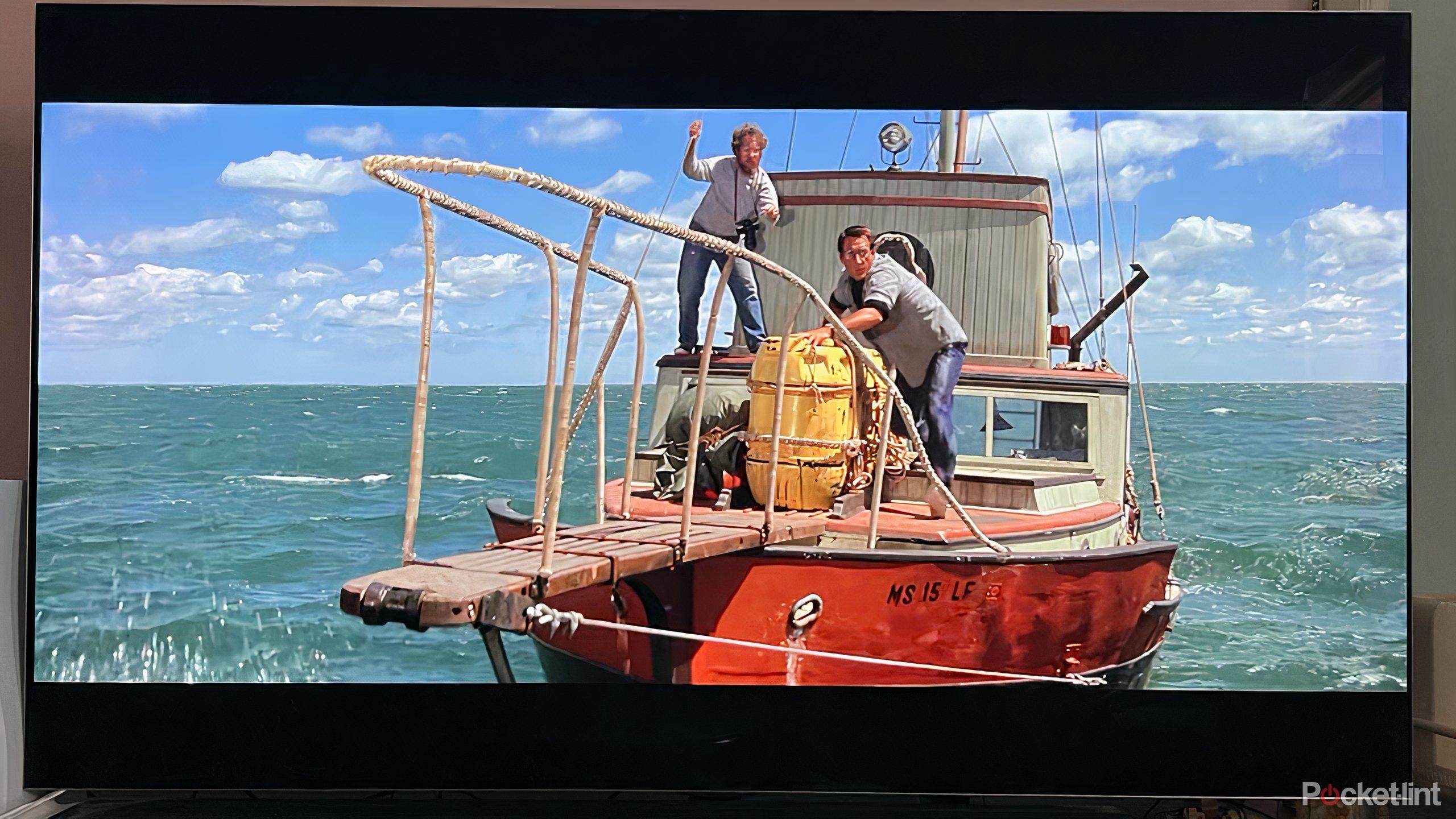 A screenshot from Jaws on a Smart TV