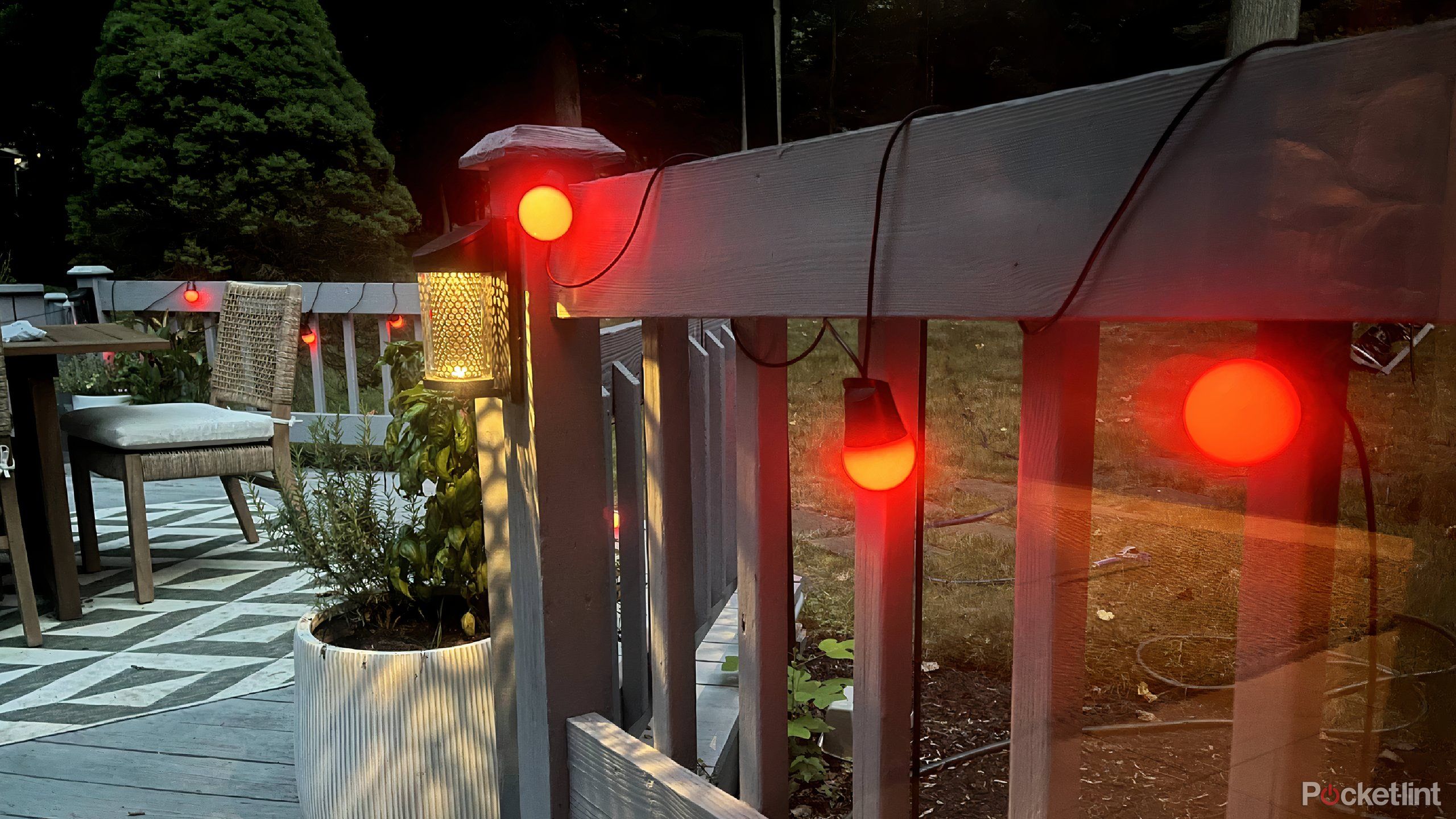 govee outdoor string lights 2 turned red