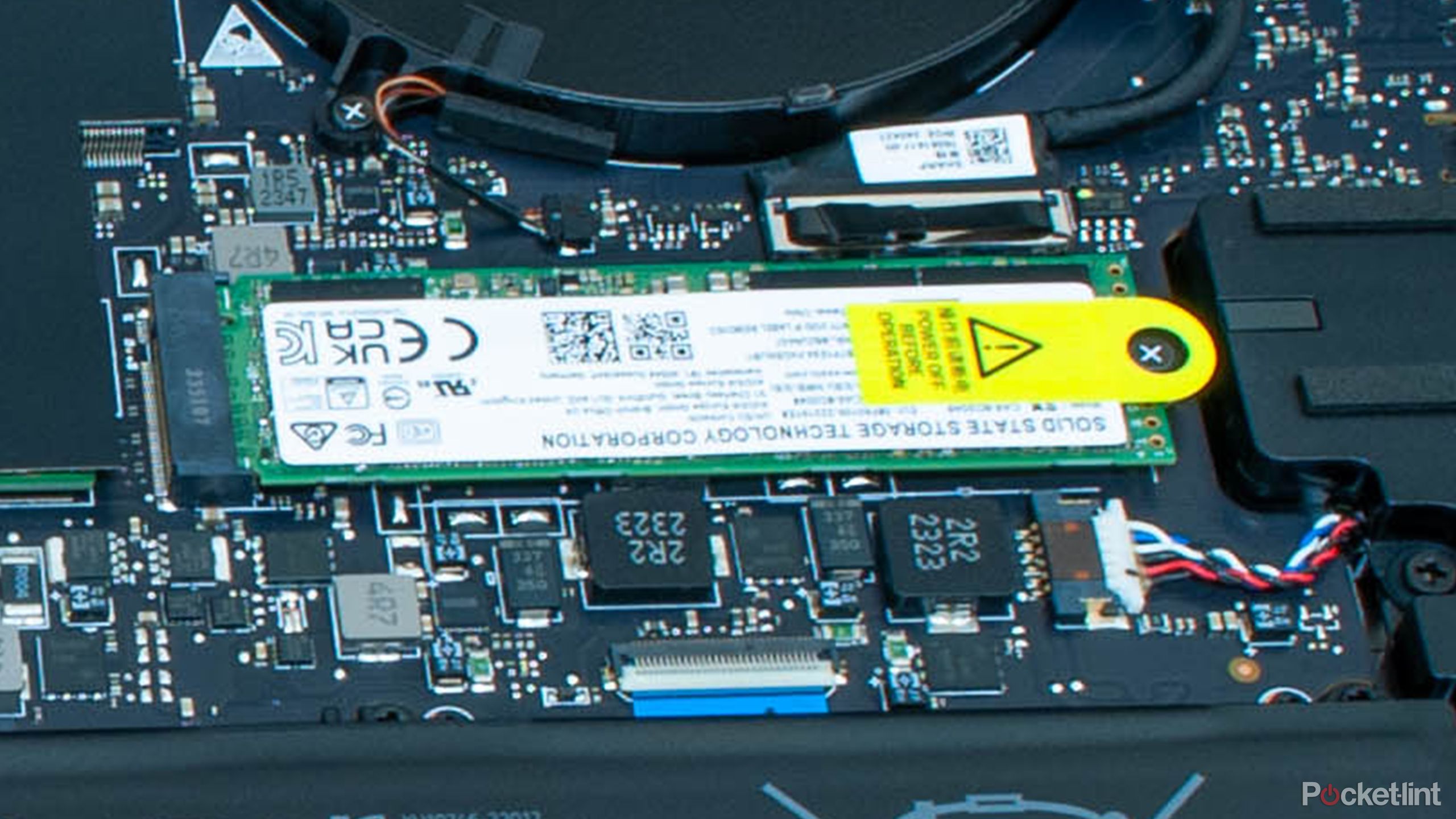 A Razer Blade 18 SSD.