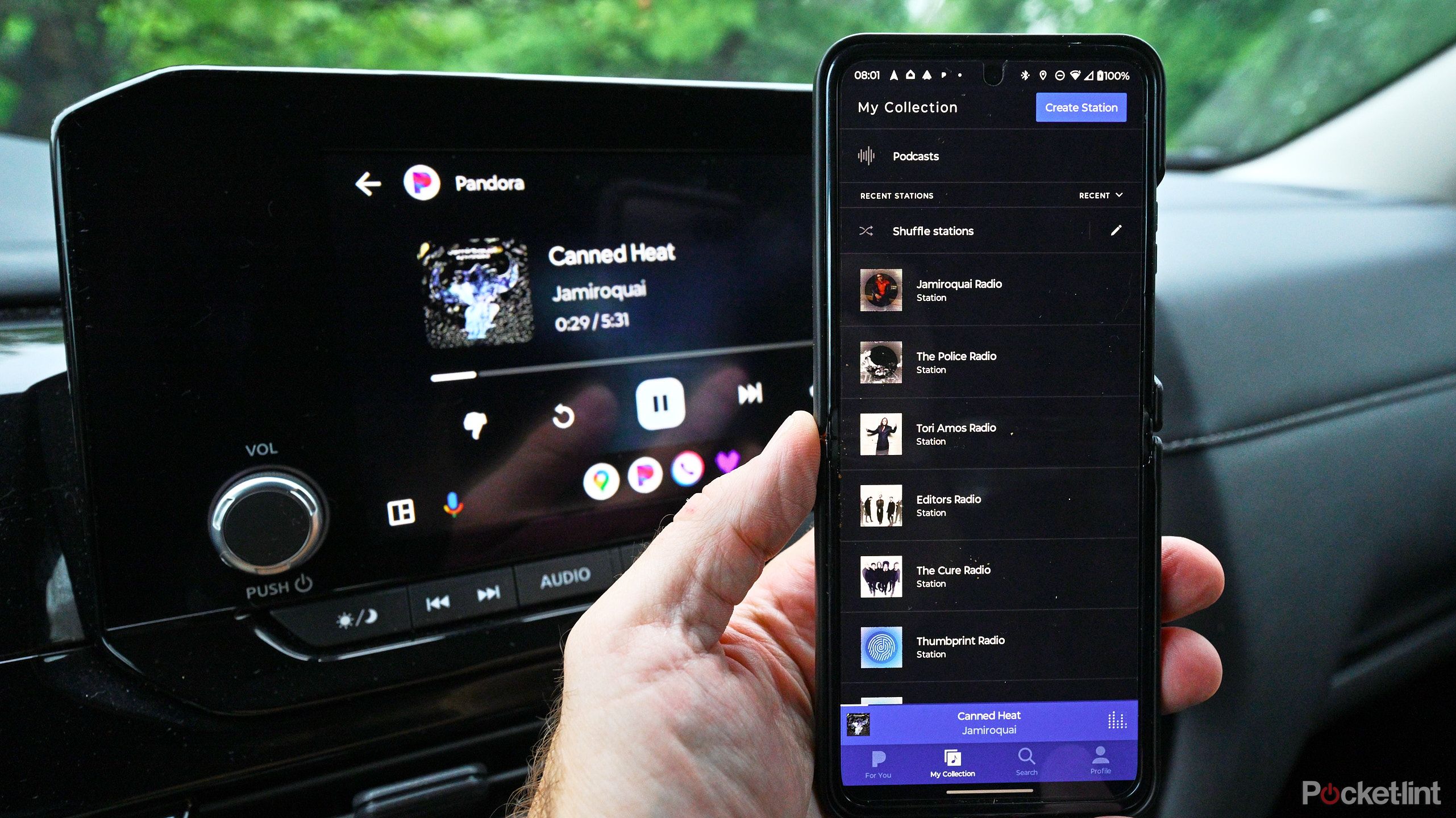 Android Auto Music Apps Pandora