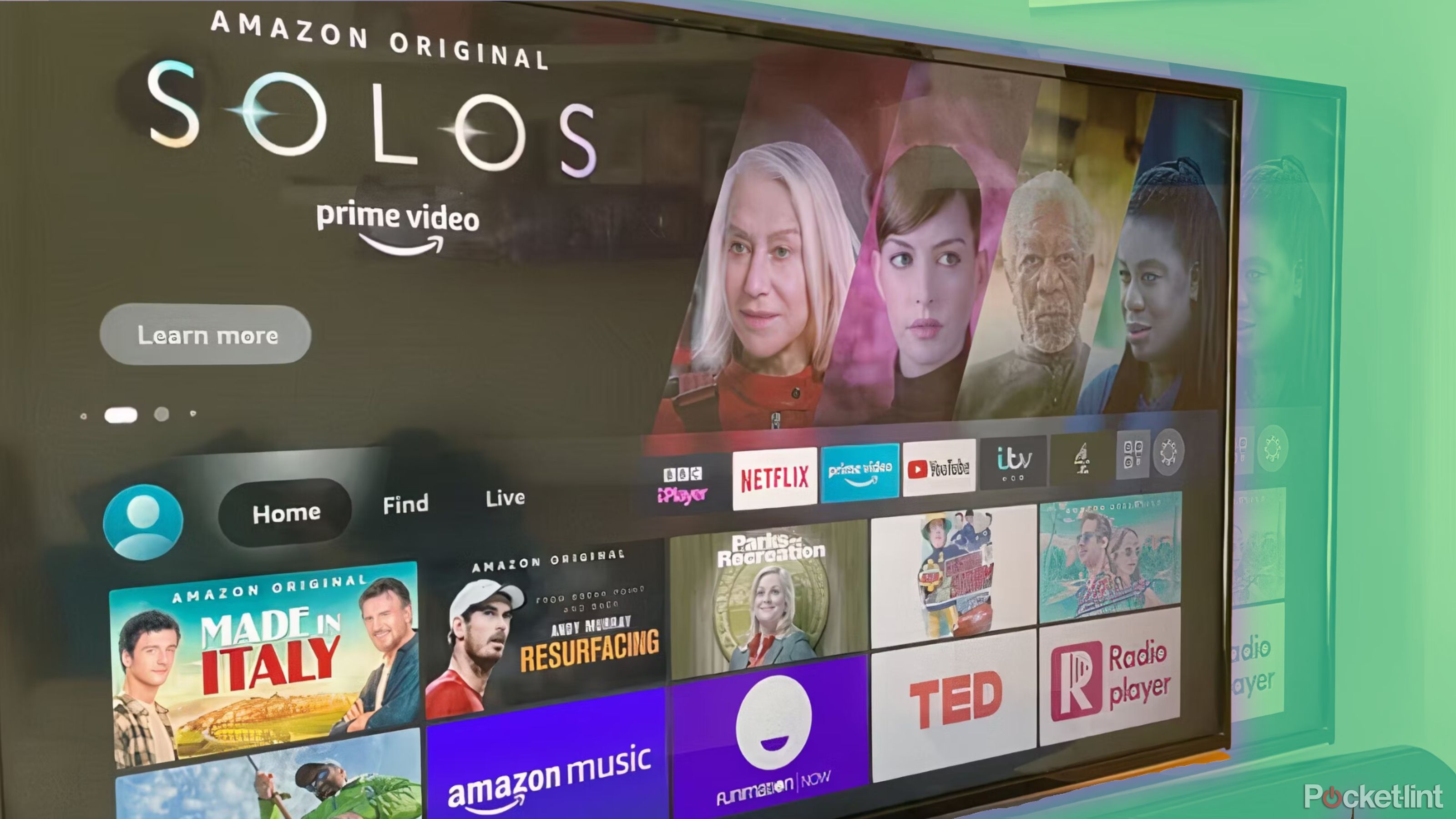 Amazon Fire TV Stick Lite Featured SOLOS on Prime Video