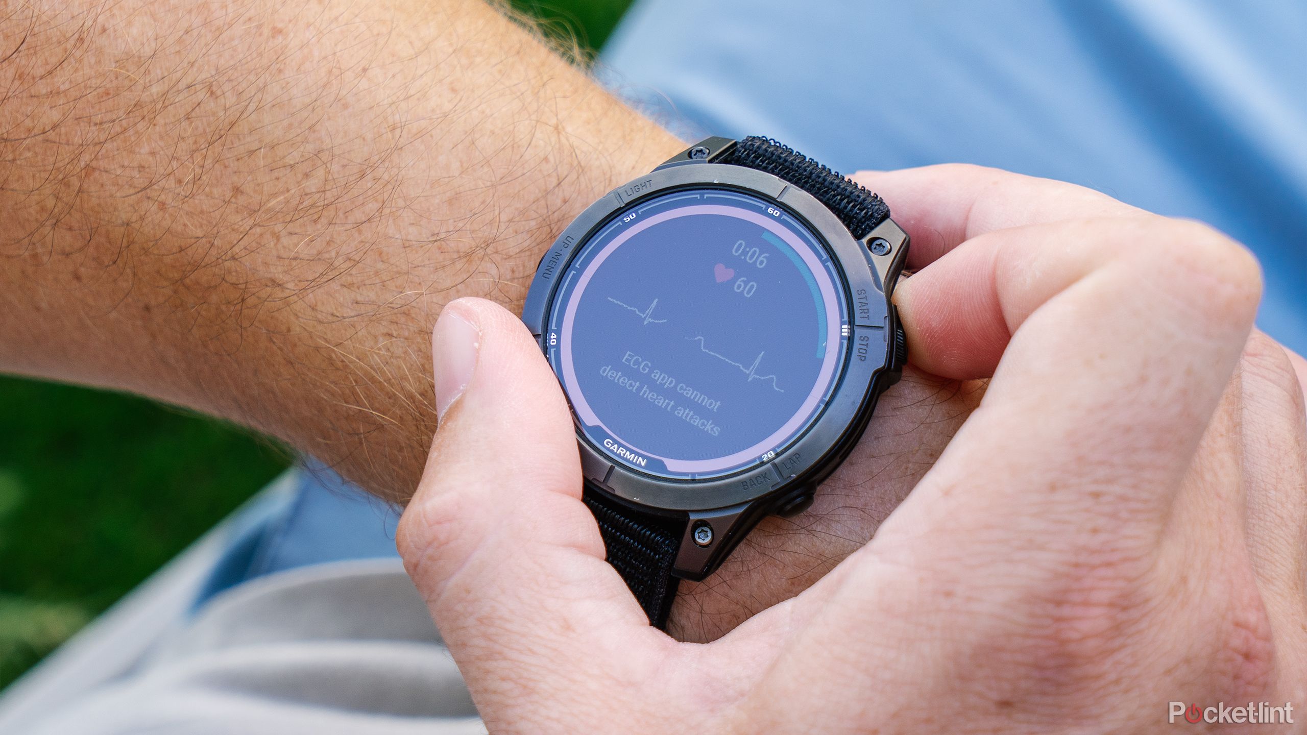 How to use the Garmin ECG feature