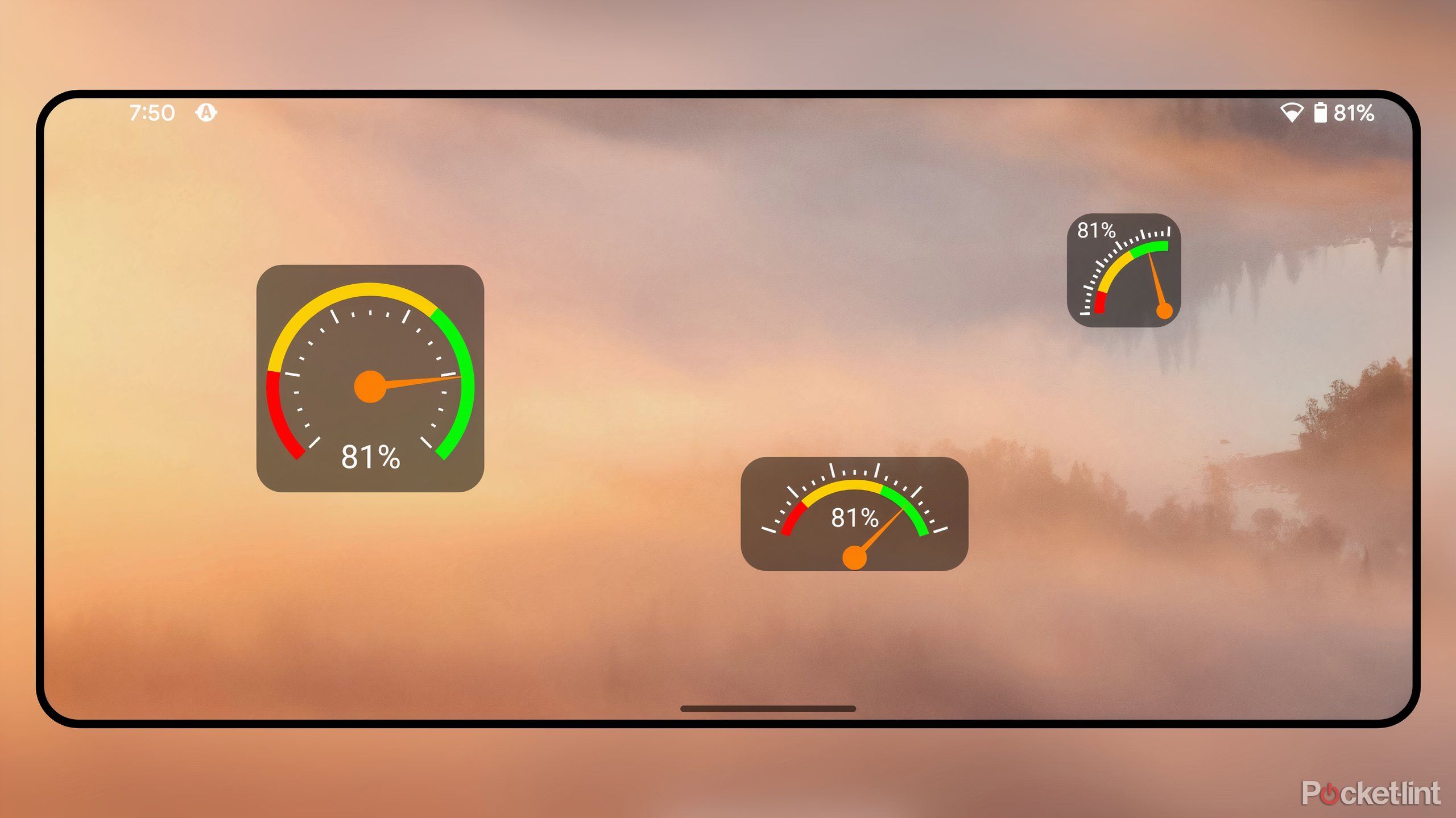 Gauge Battery Widget 2022