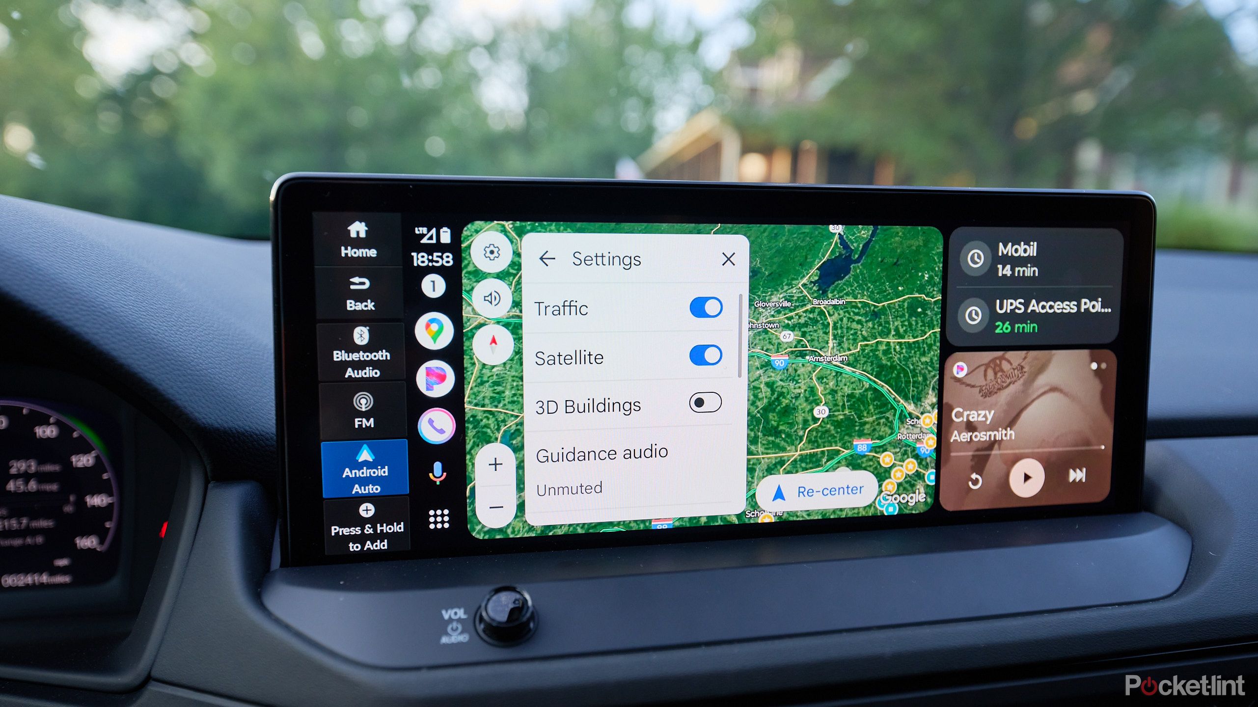 Google Maps on Android Auto