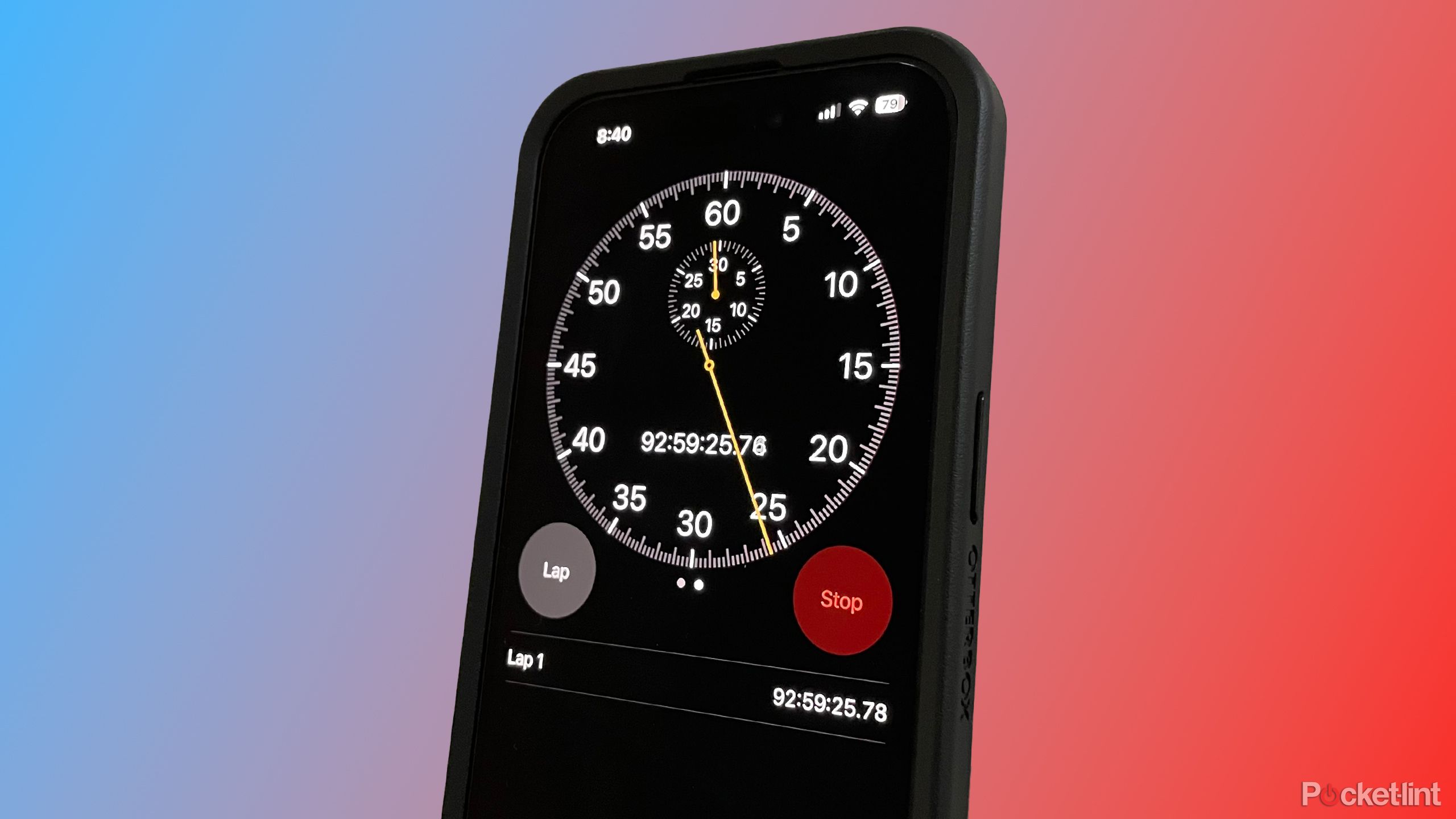 Stopwatch App for iPhone