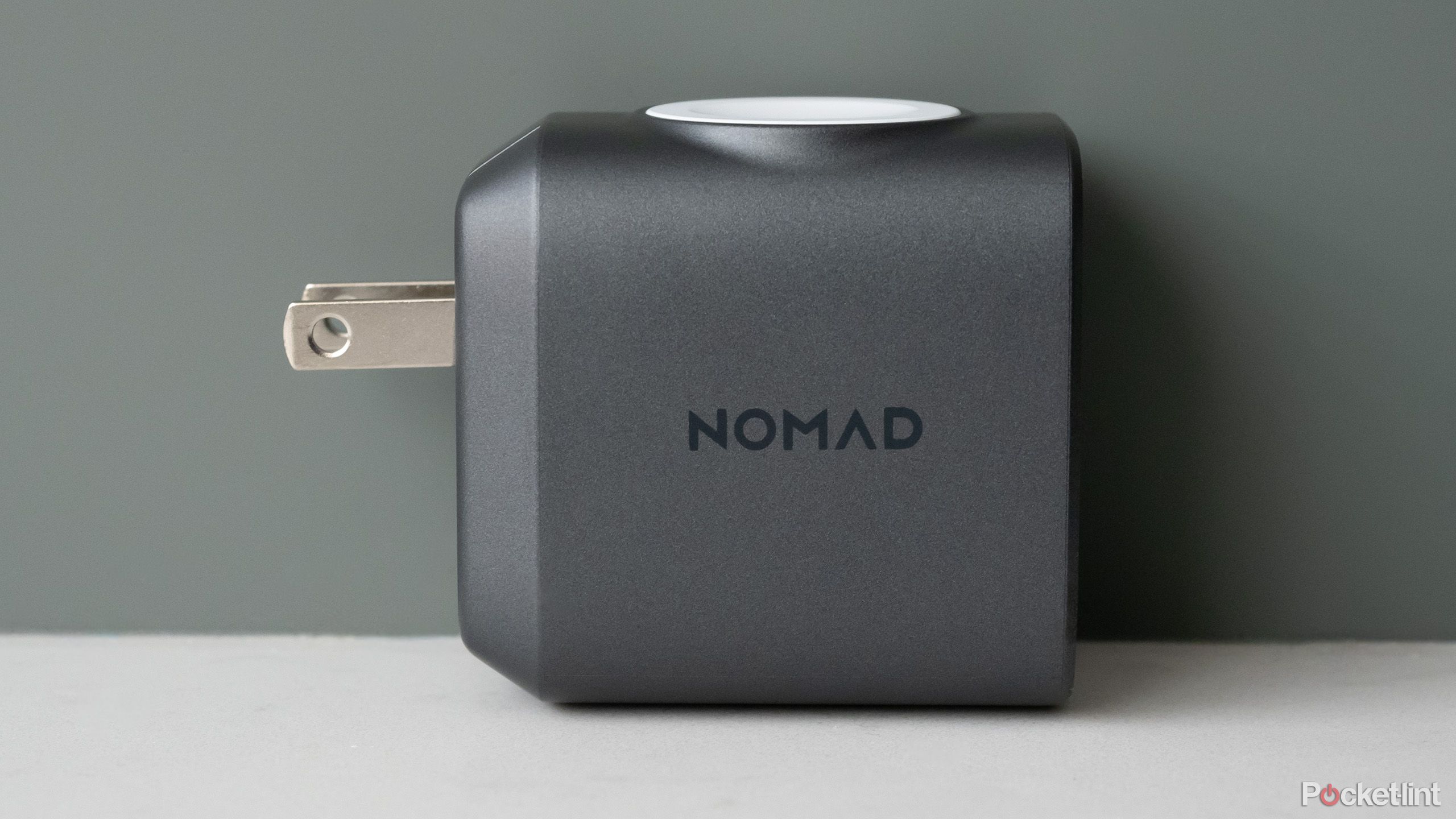 The side of Nomad's 65W Power Adapter Apple Watch Edition 