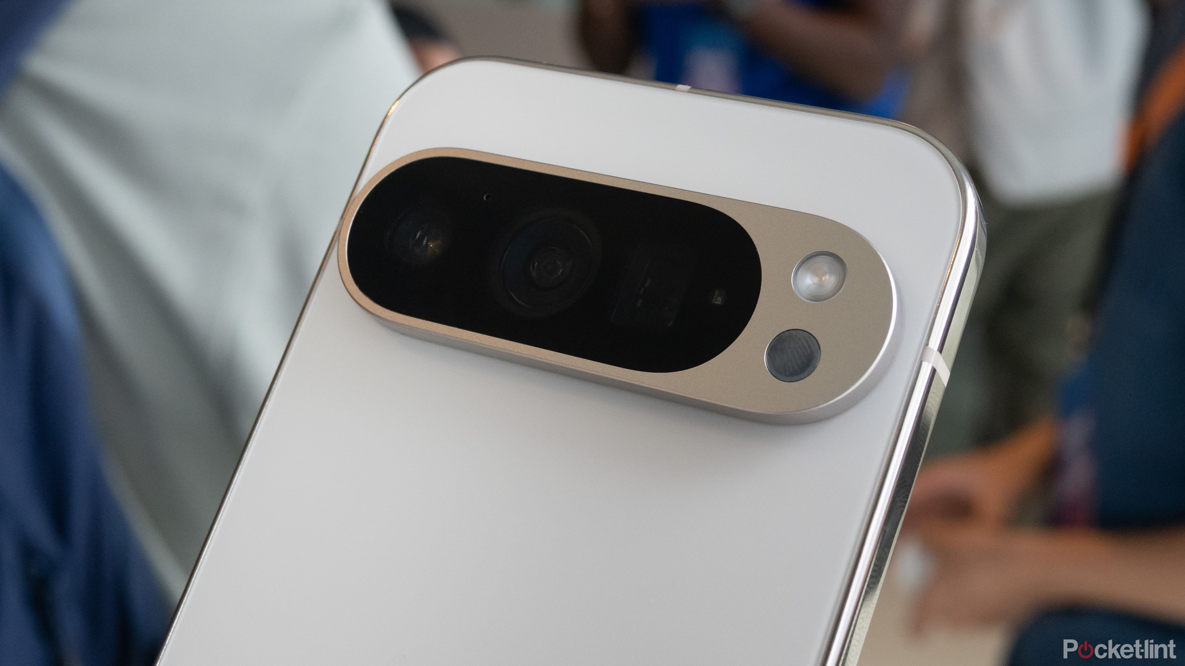 The Pixel 9 Pro's camera bump