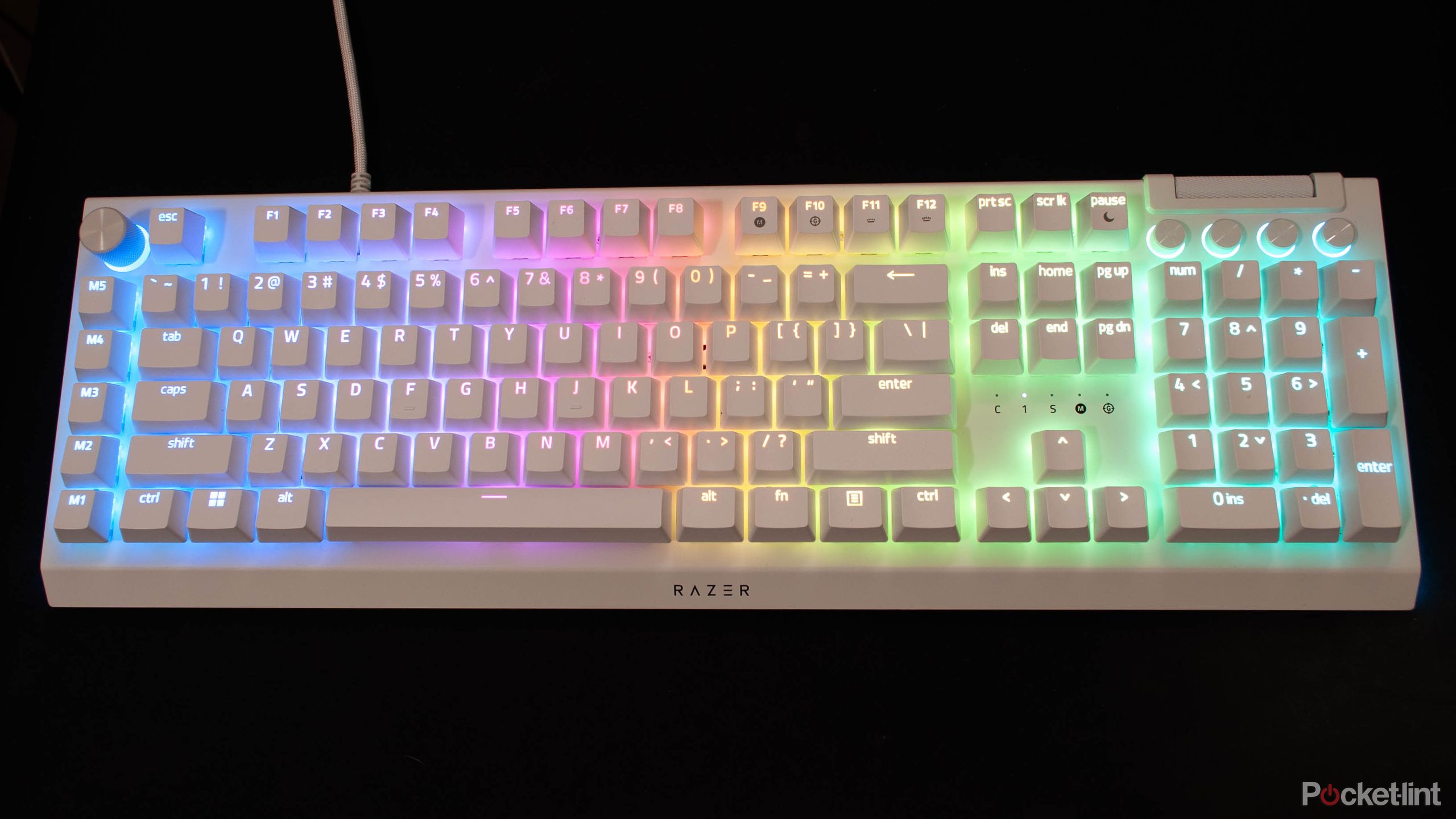 Razer BlackWidow V4 Pro above