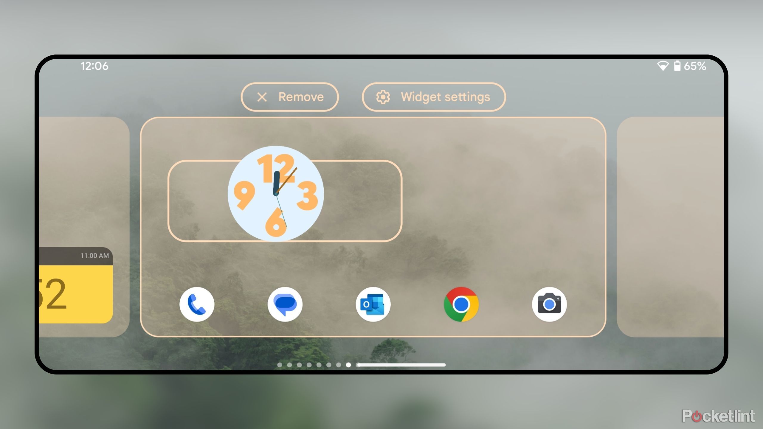 Change the layout of your Android widgets