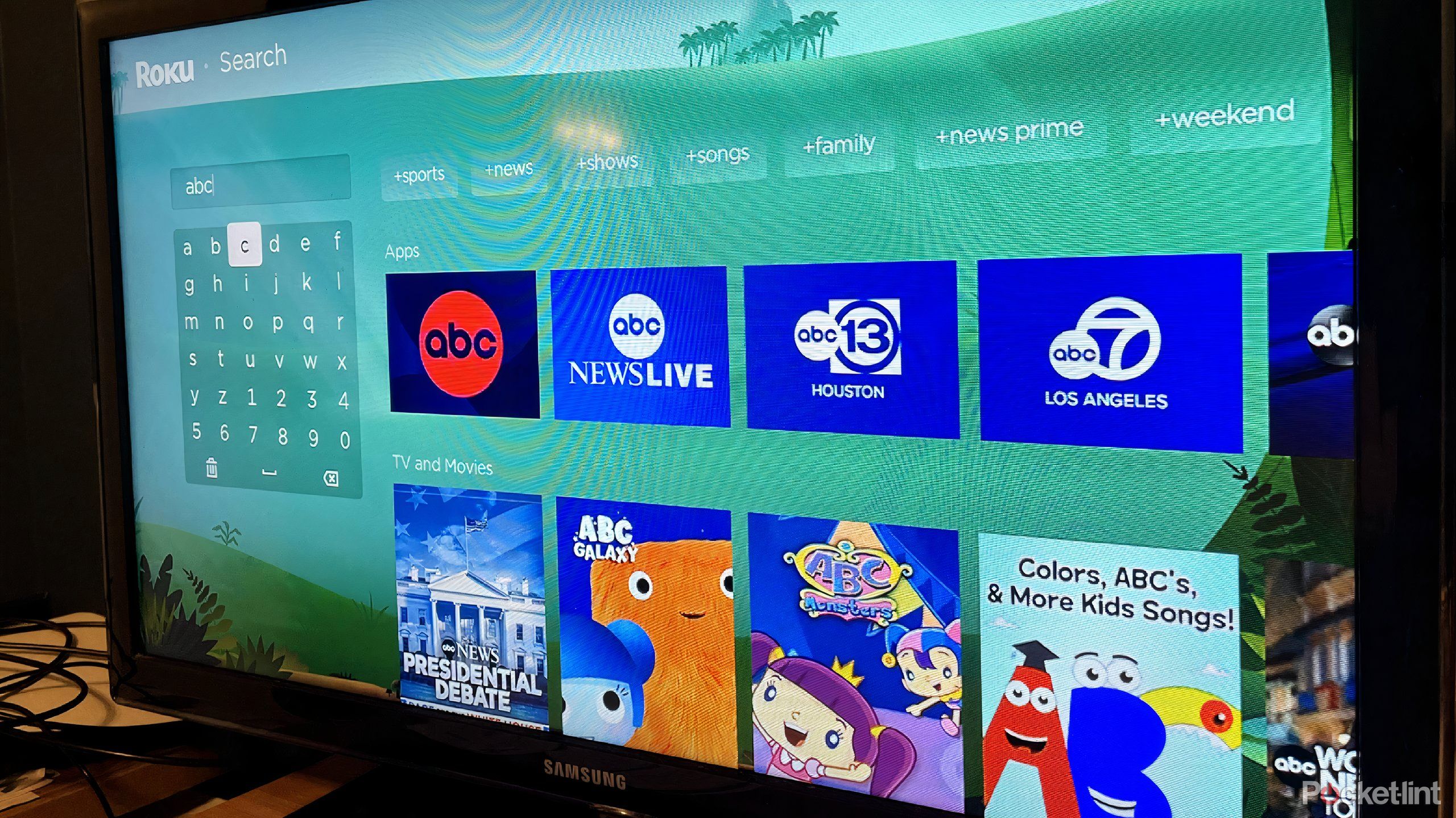 abc channels on the Roku