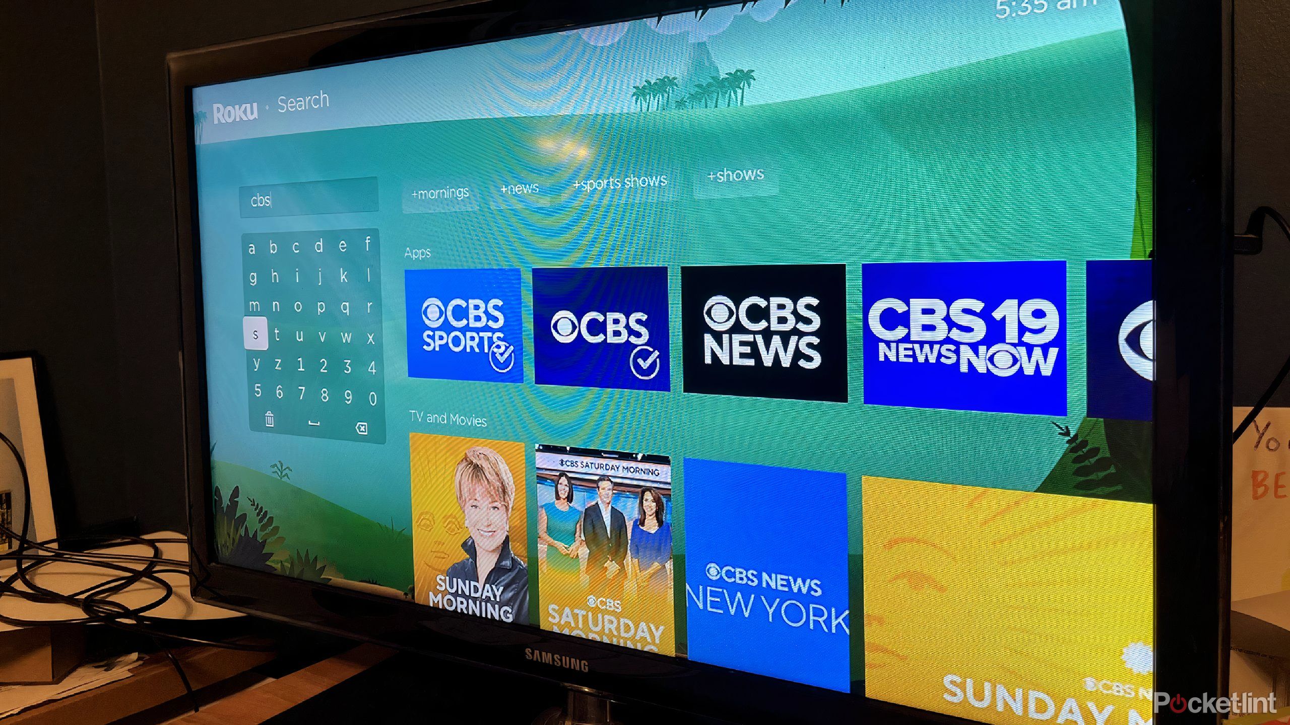 cbs apps on Roku