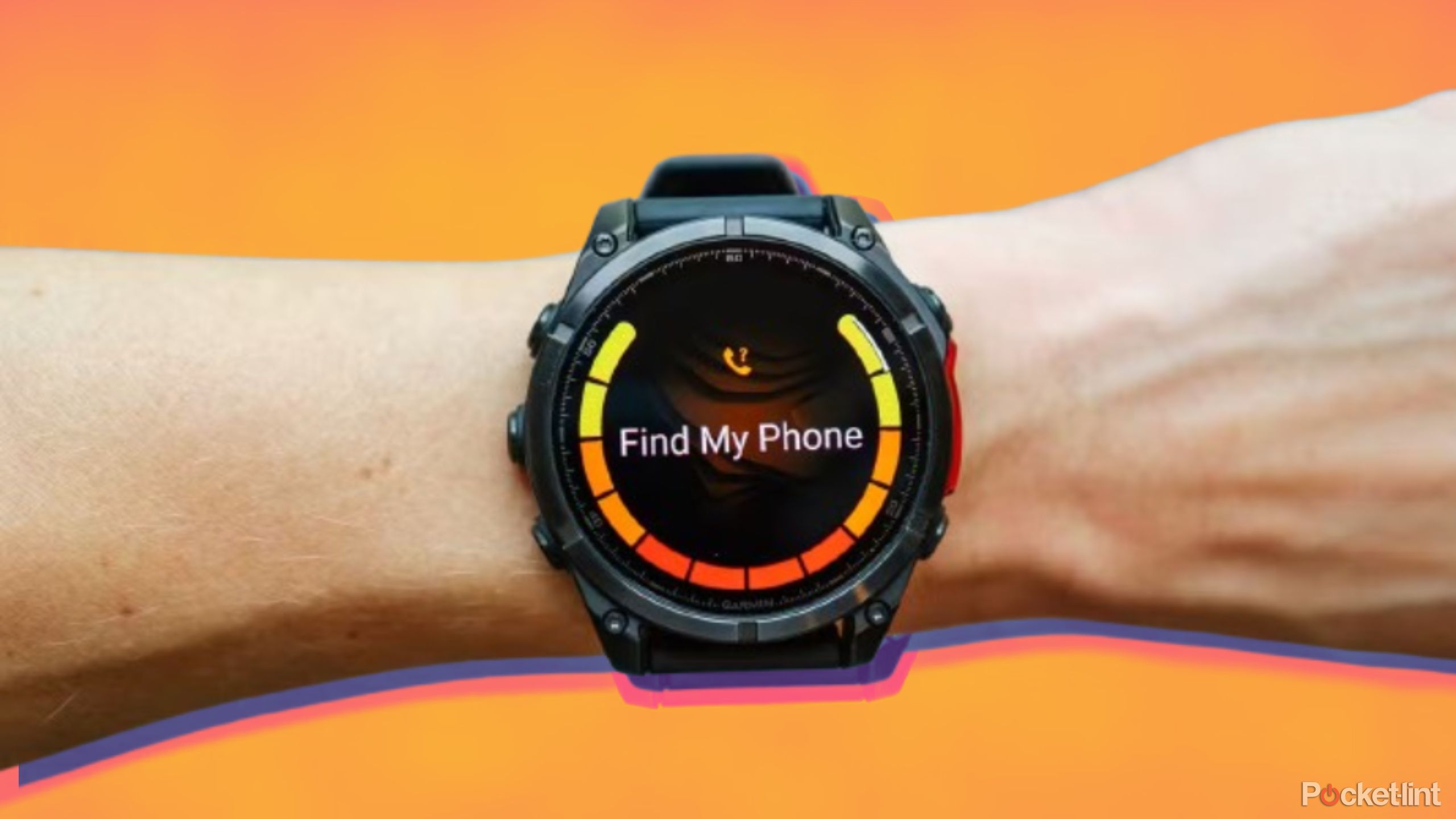 Find my phone on a Garmin watch