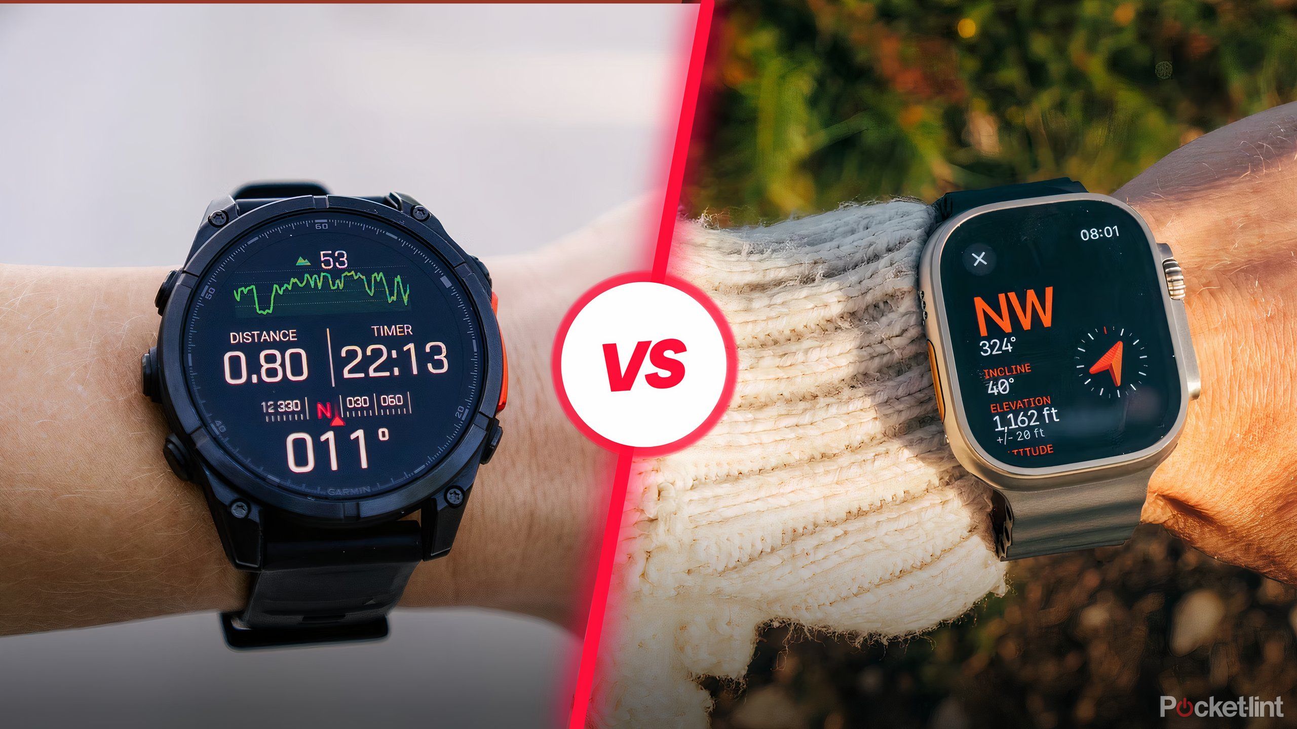 Garmin Fenix 8 vs Apple Watch Ultra 2