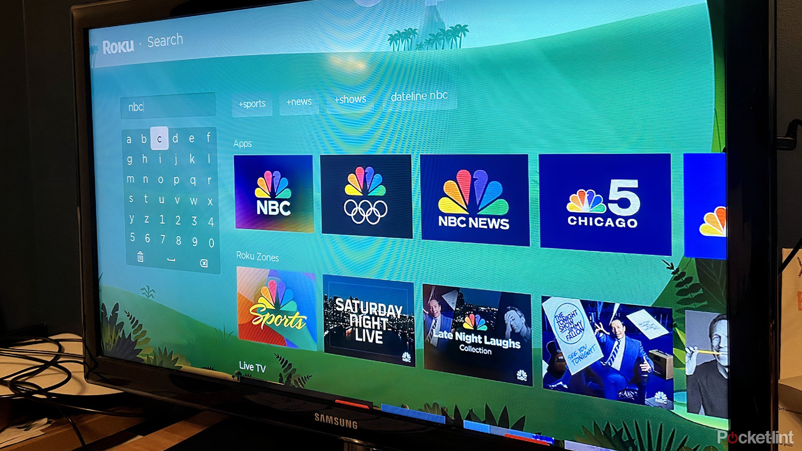 Aplicativos NBC no Roku