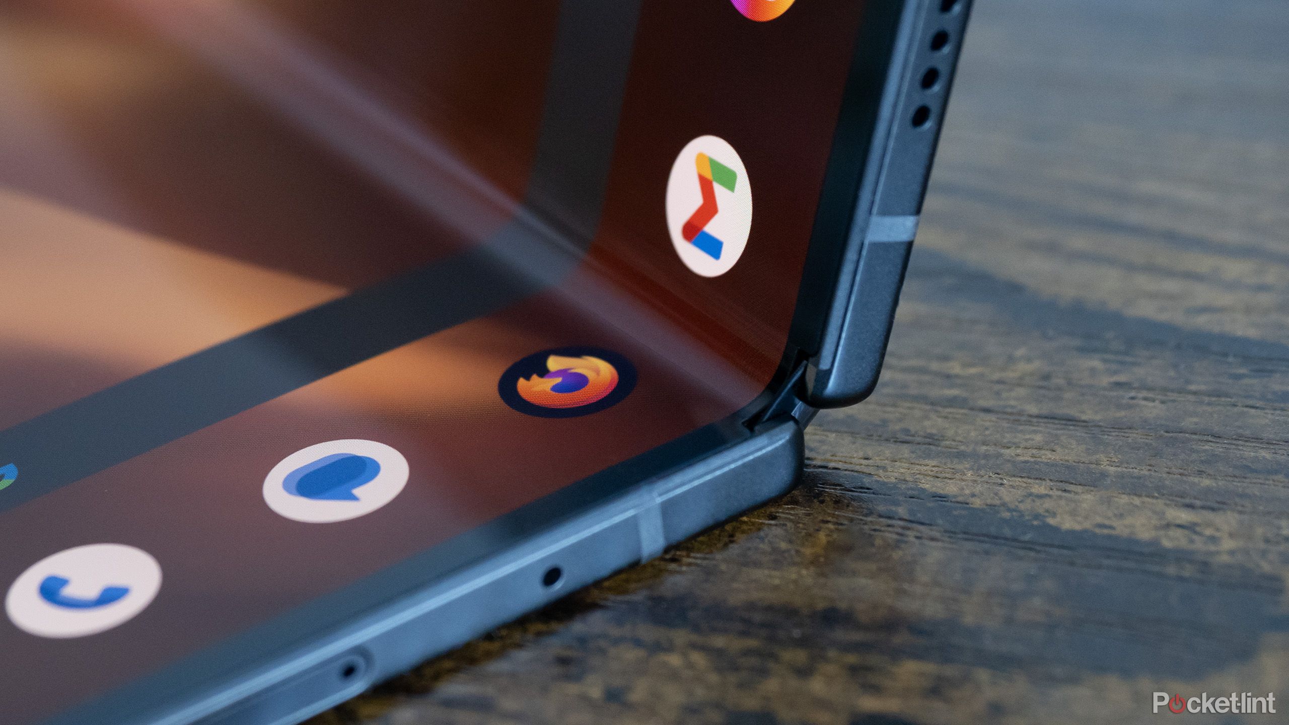 The Pixel 9 Pro Fold's hinge 