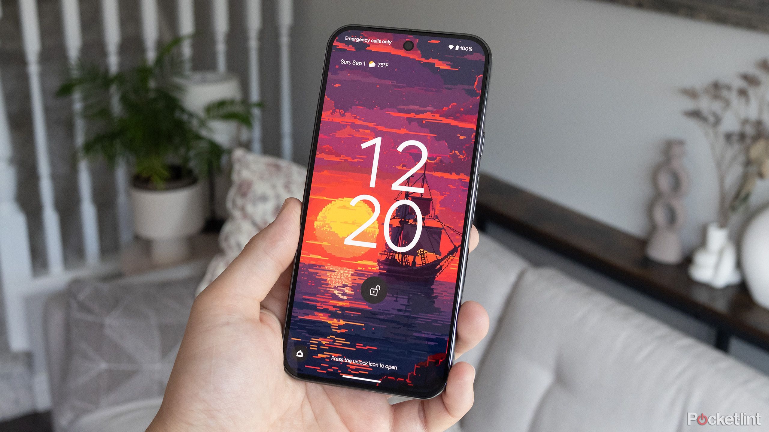 Google's Pixel 9 Pro XL display