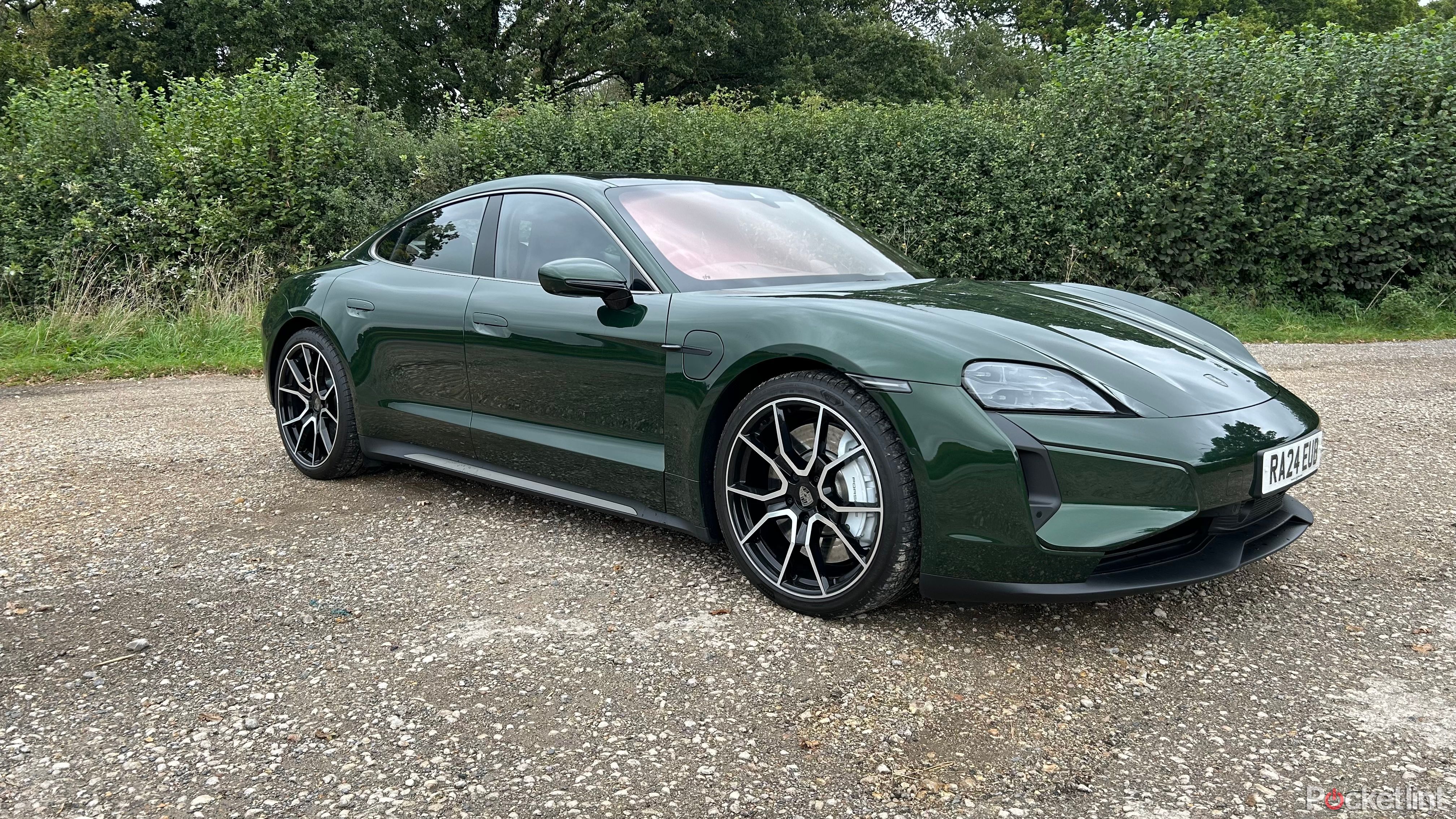 Im totally sold on the super potent all-electric Porsche Taycan Turbo