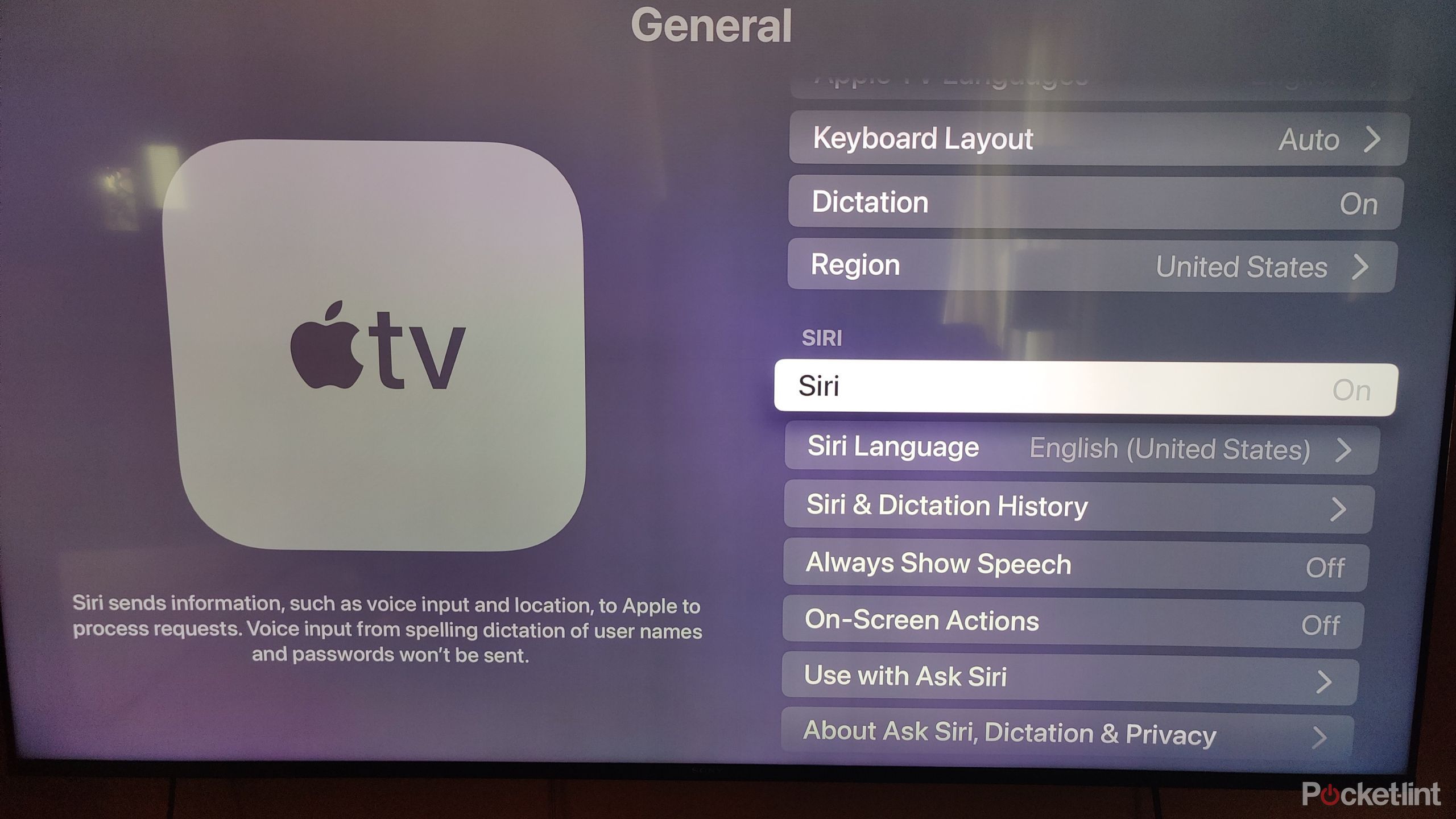 Apple TV 4K Siri