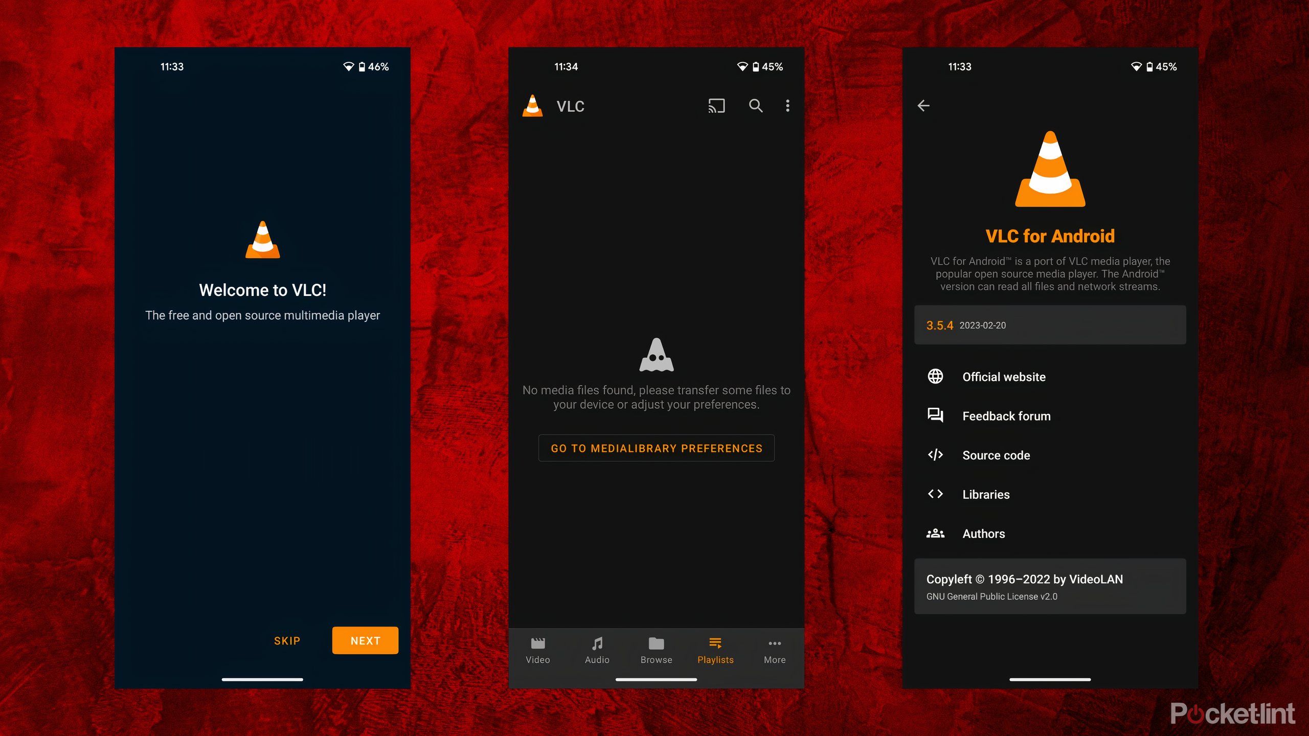 VLC for Android screenshots