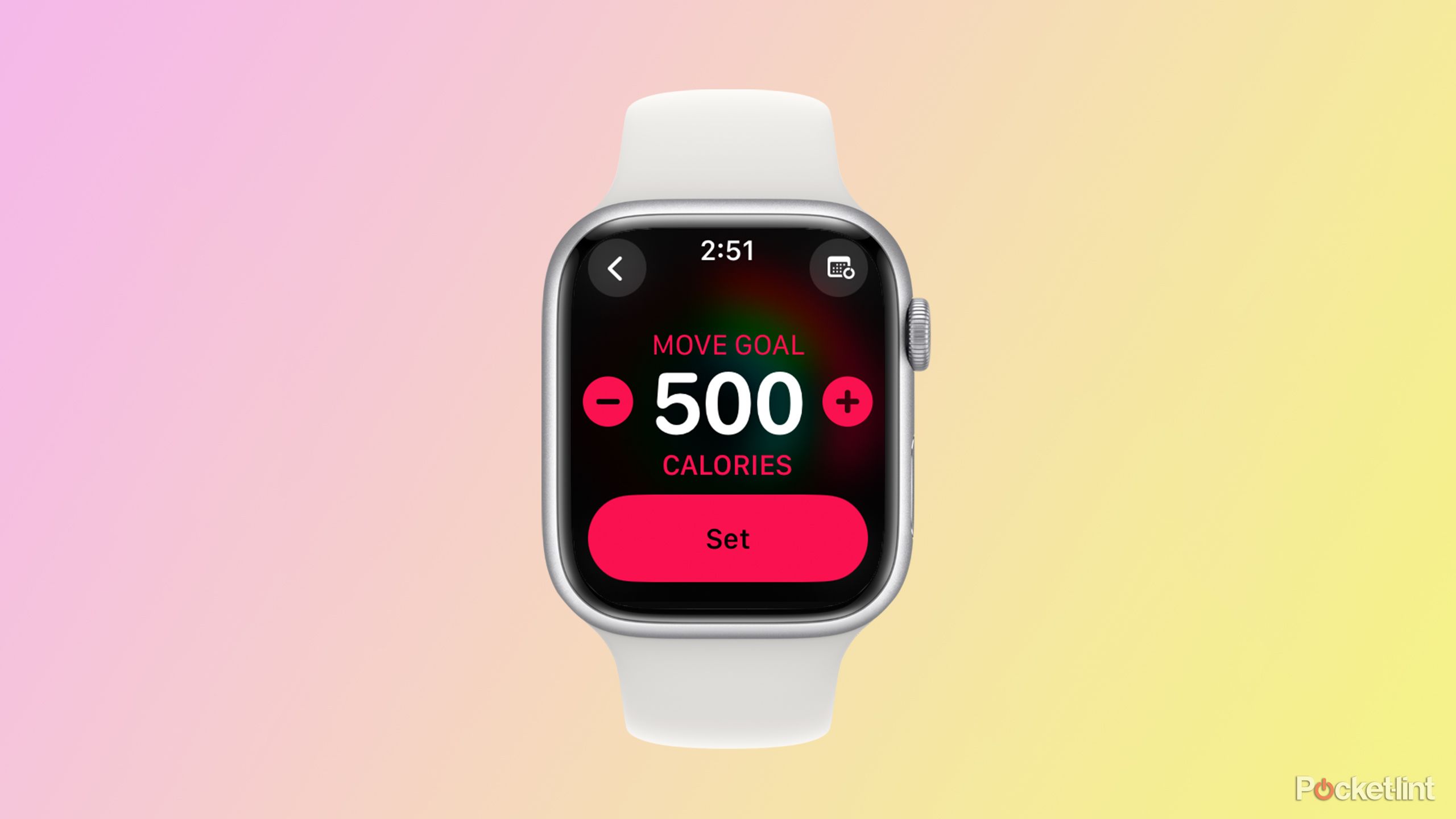 watch series pink apple watch icon