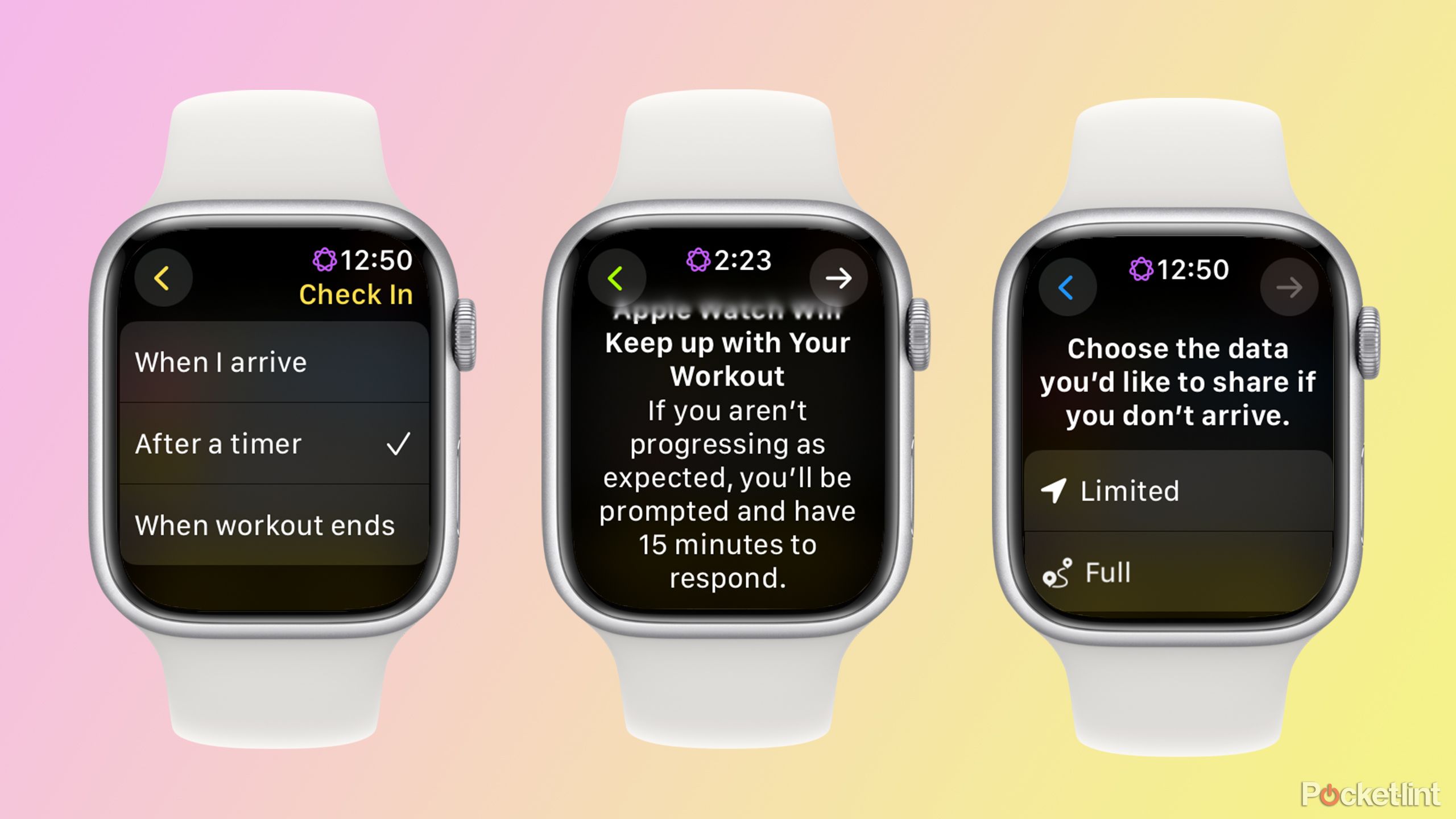 watchOS 11 Check In via Messages and Workout