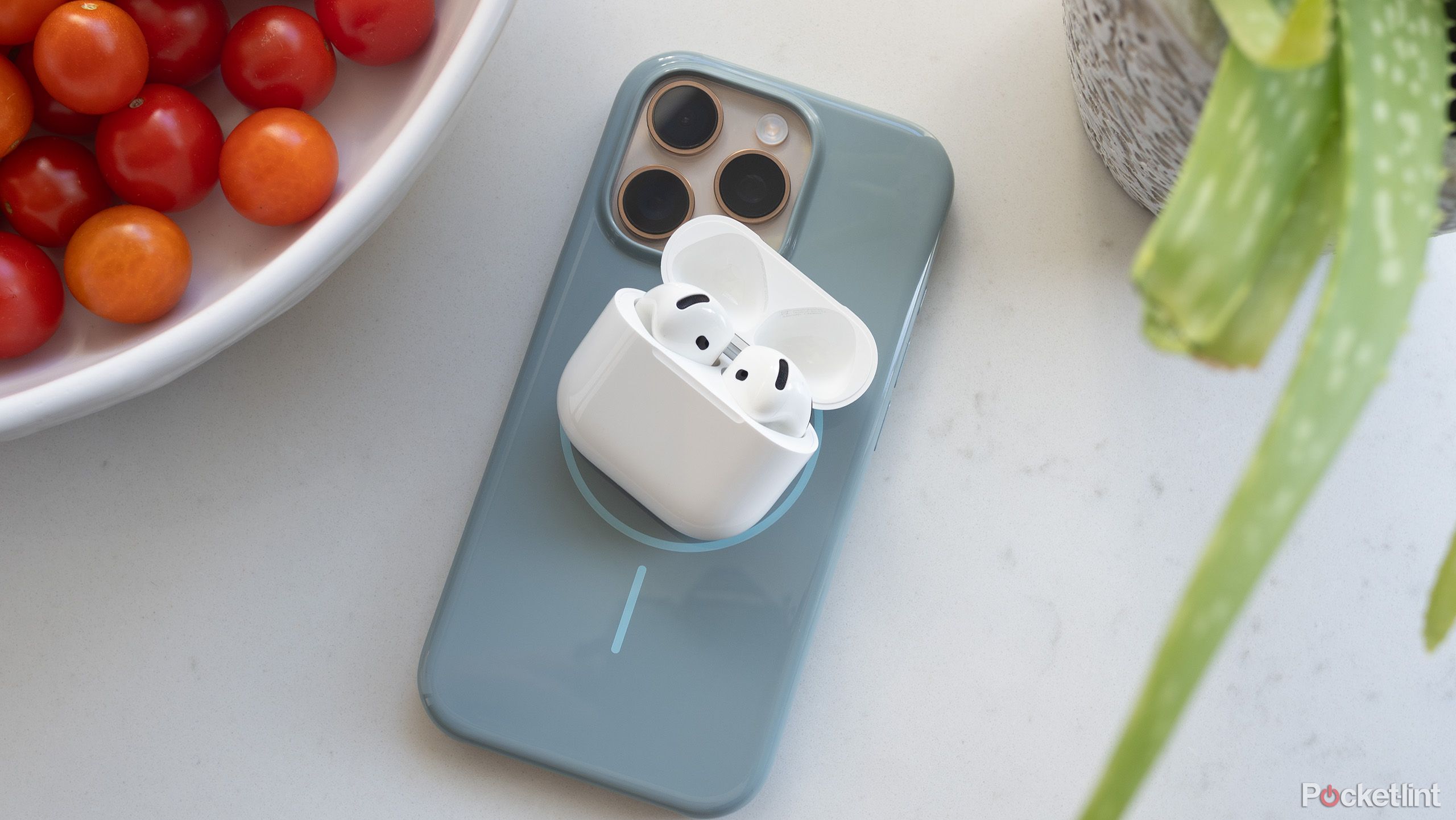 AirPods 4 da Apple no iPhone 16 Pro