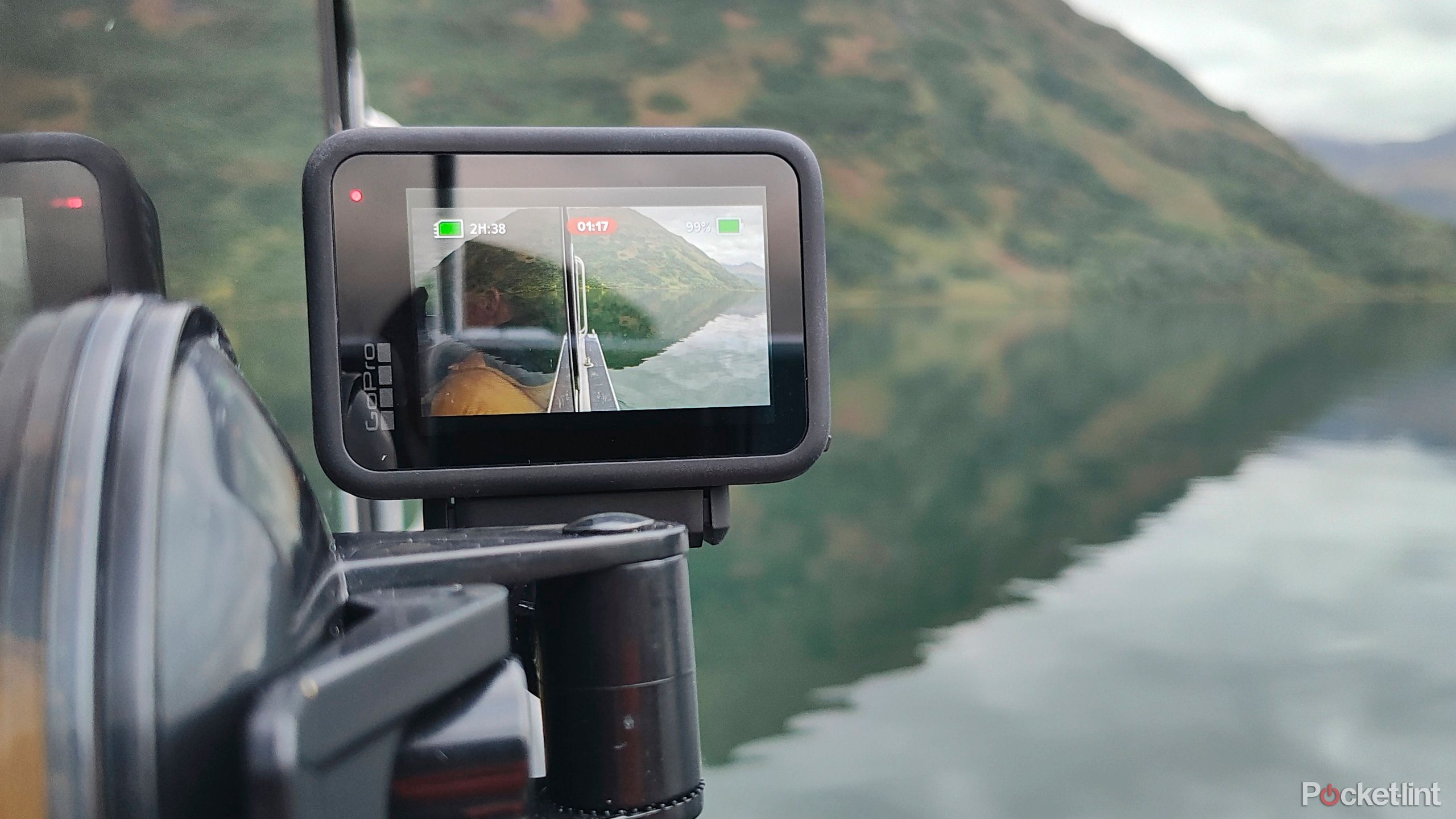 GoPro HERO13 Black attached to a boat in Alaska