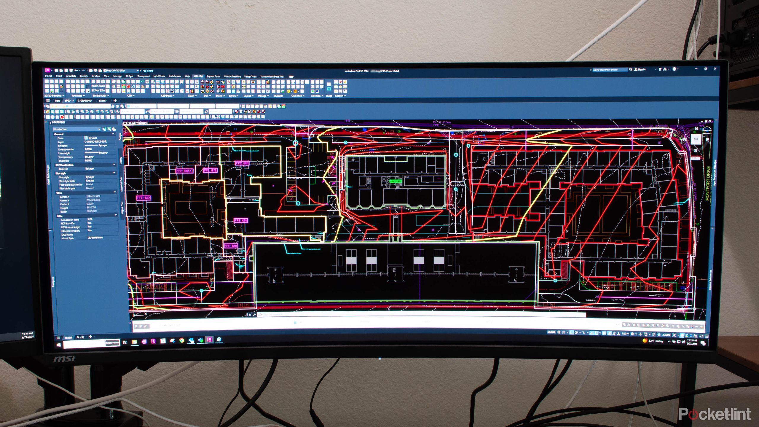 MSI MPG 341CQPX AutoCAD