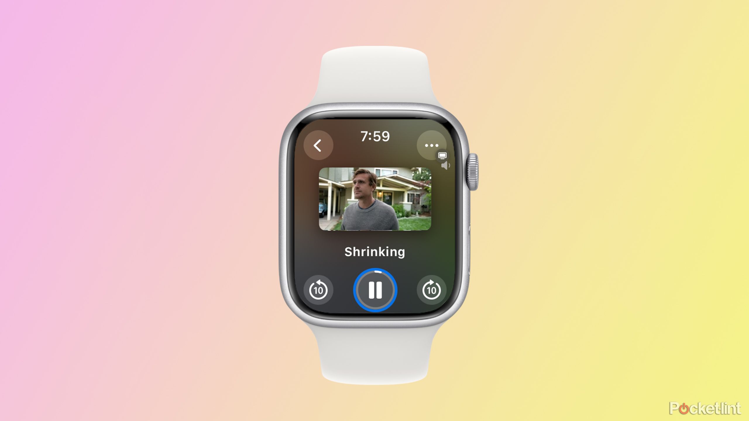 Now Playing app on Apple Watch