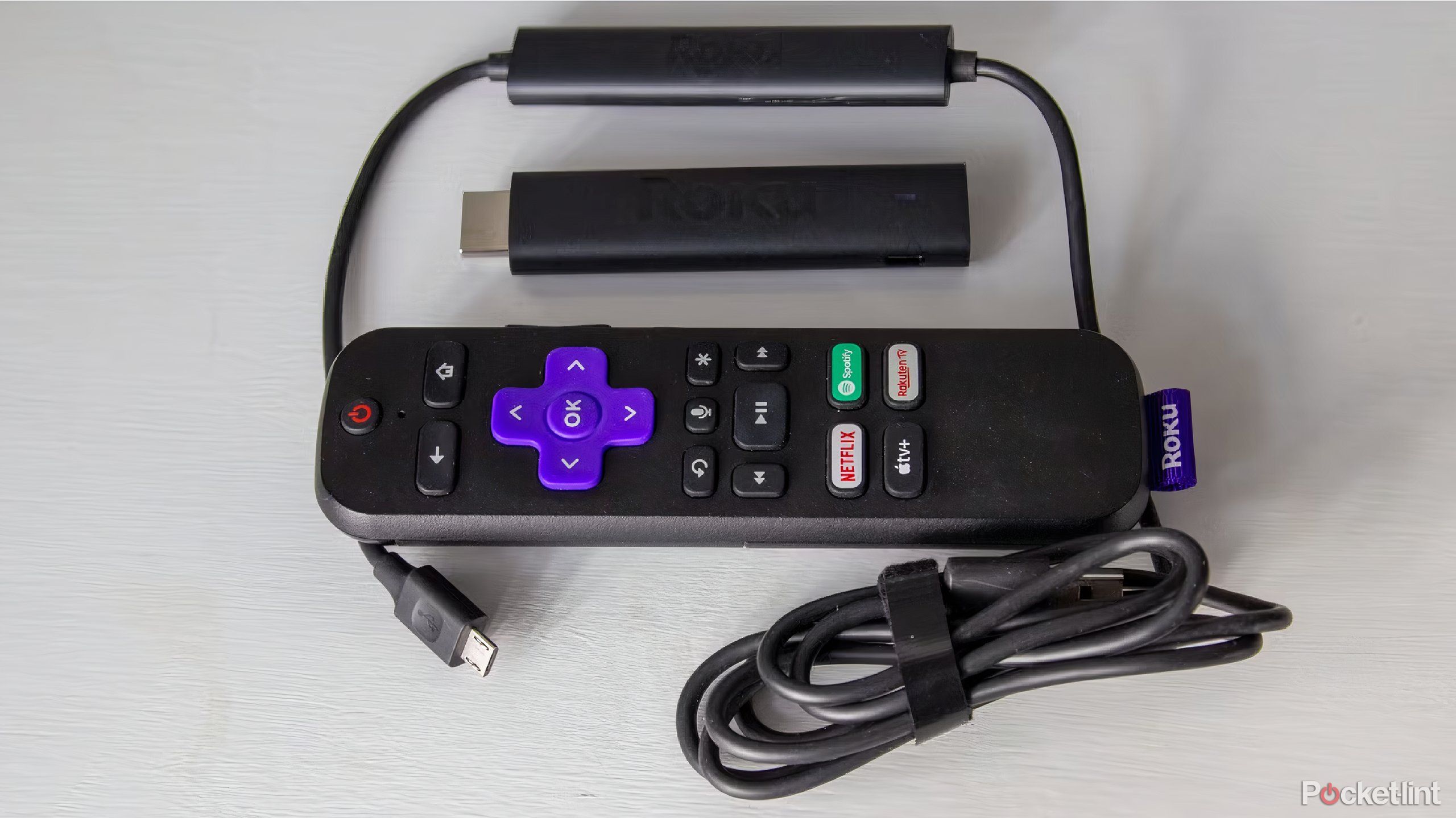 roku streaming stick 4k with cable