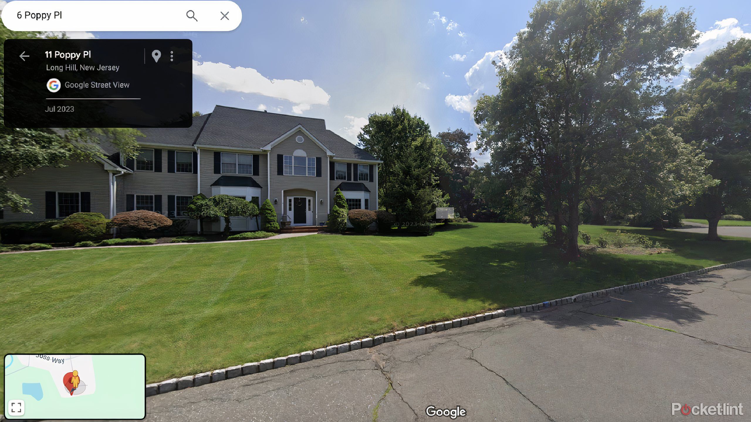 How to view an address on Google Street View