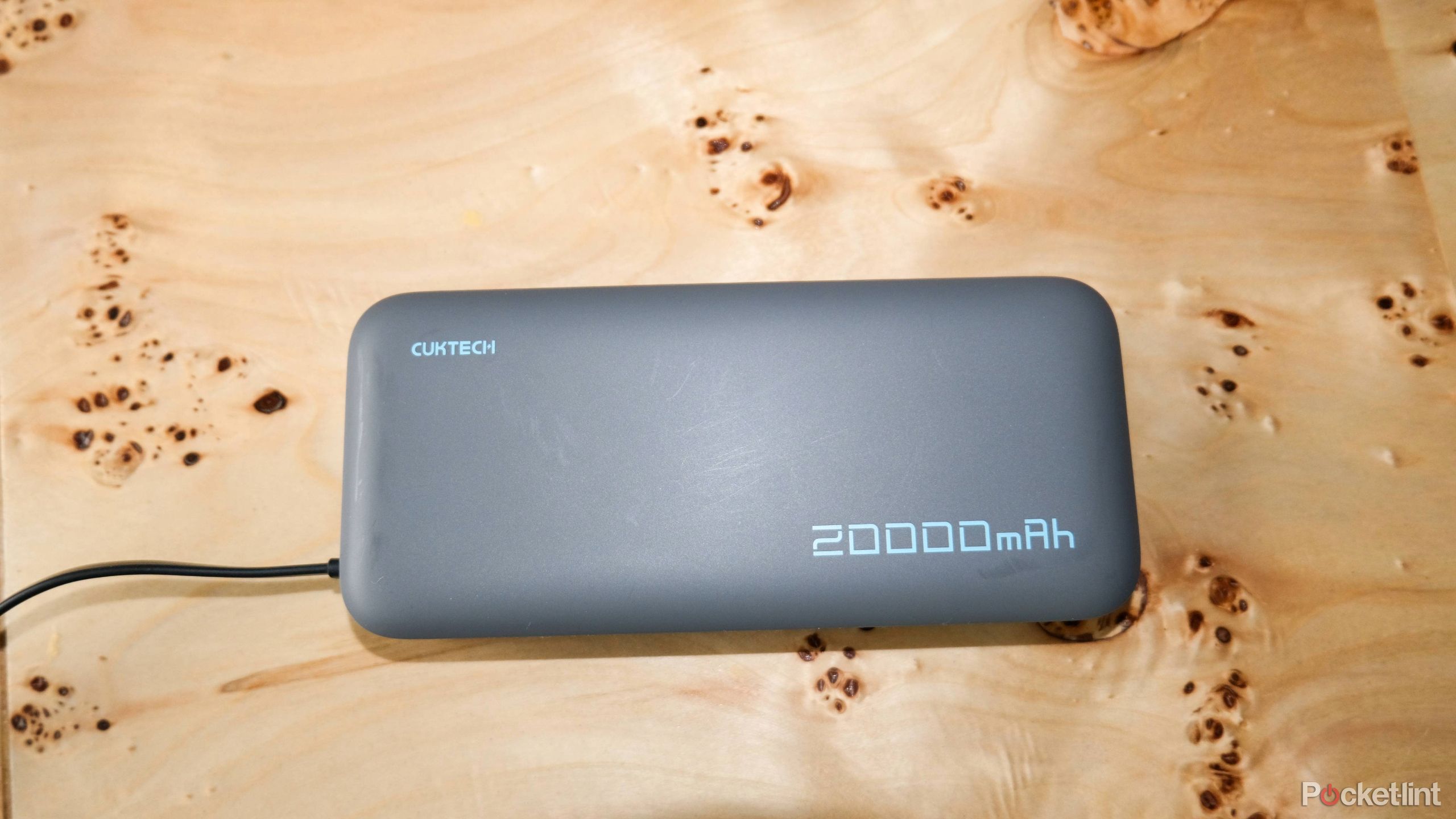 Cuktech 20,000 mAh 45W power bank review: Cable convenient