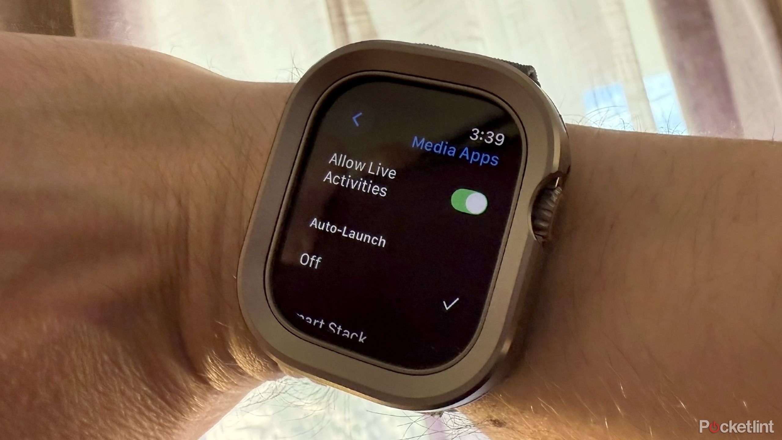 Controlling Media Live Activities in watchOS 11.