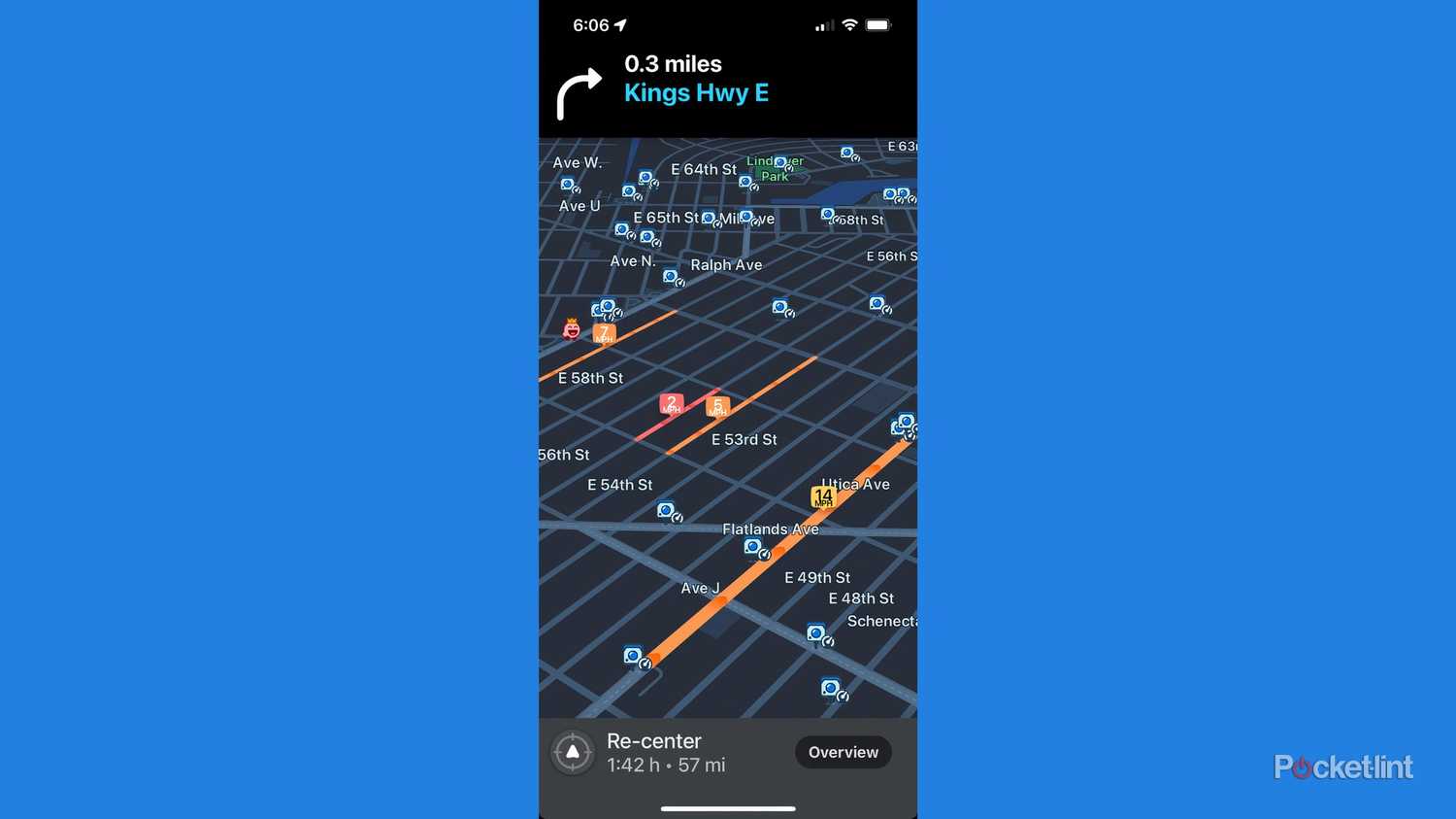 waze live map in the app