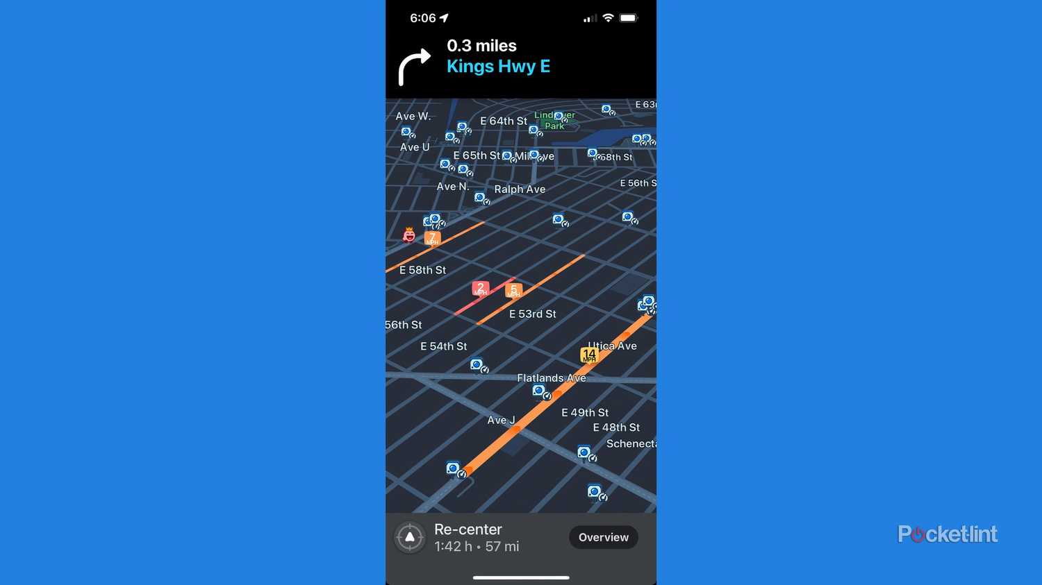 waze live map in the app