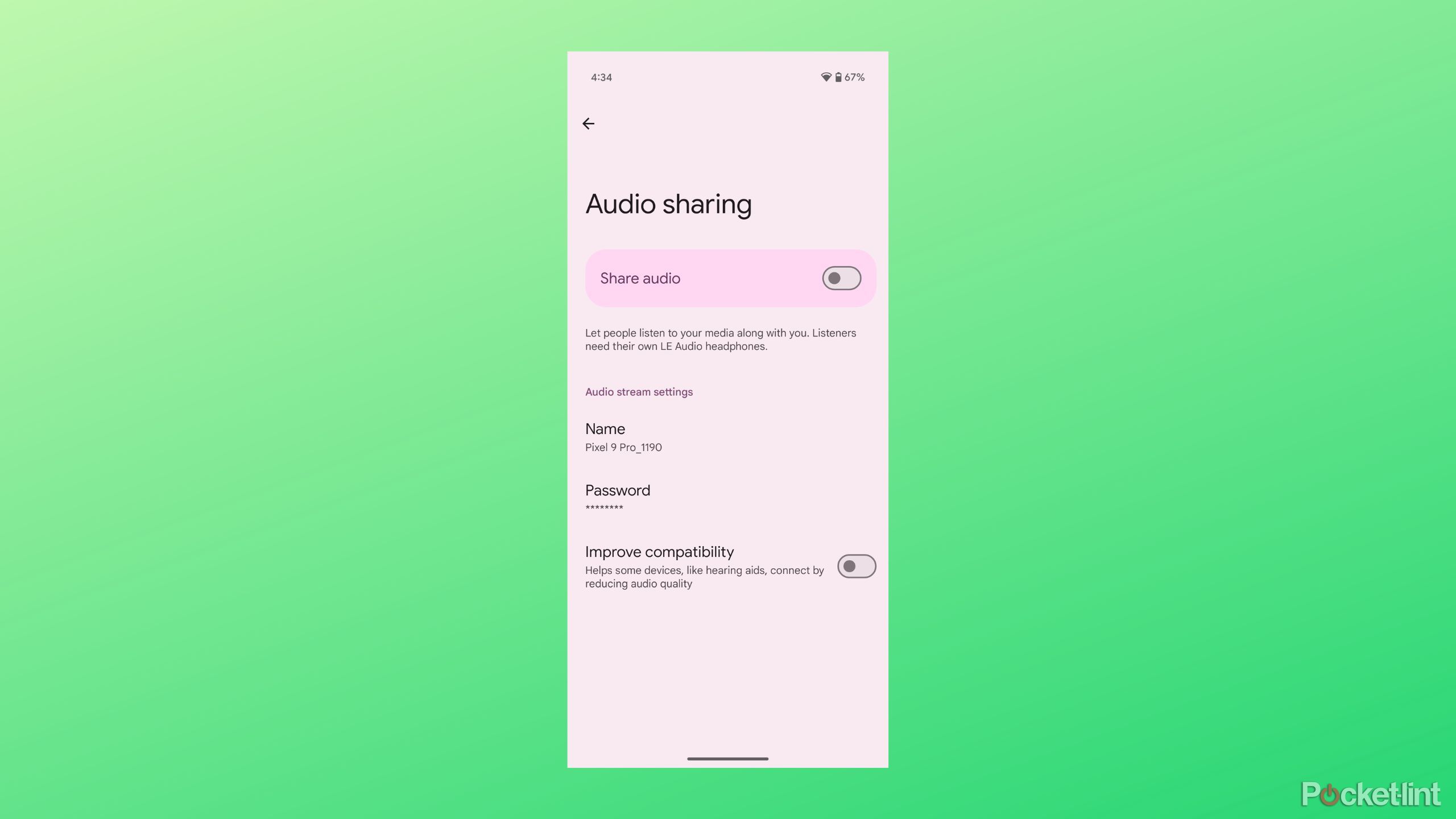 Android 16 Audio sharing