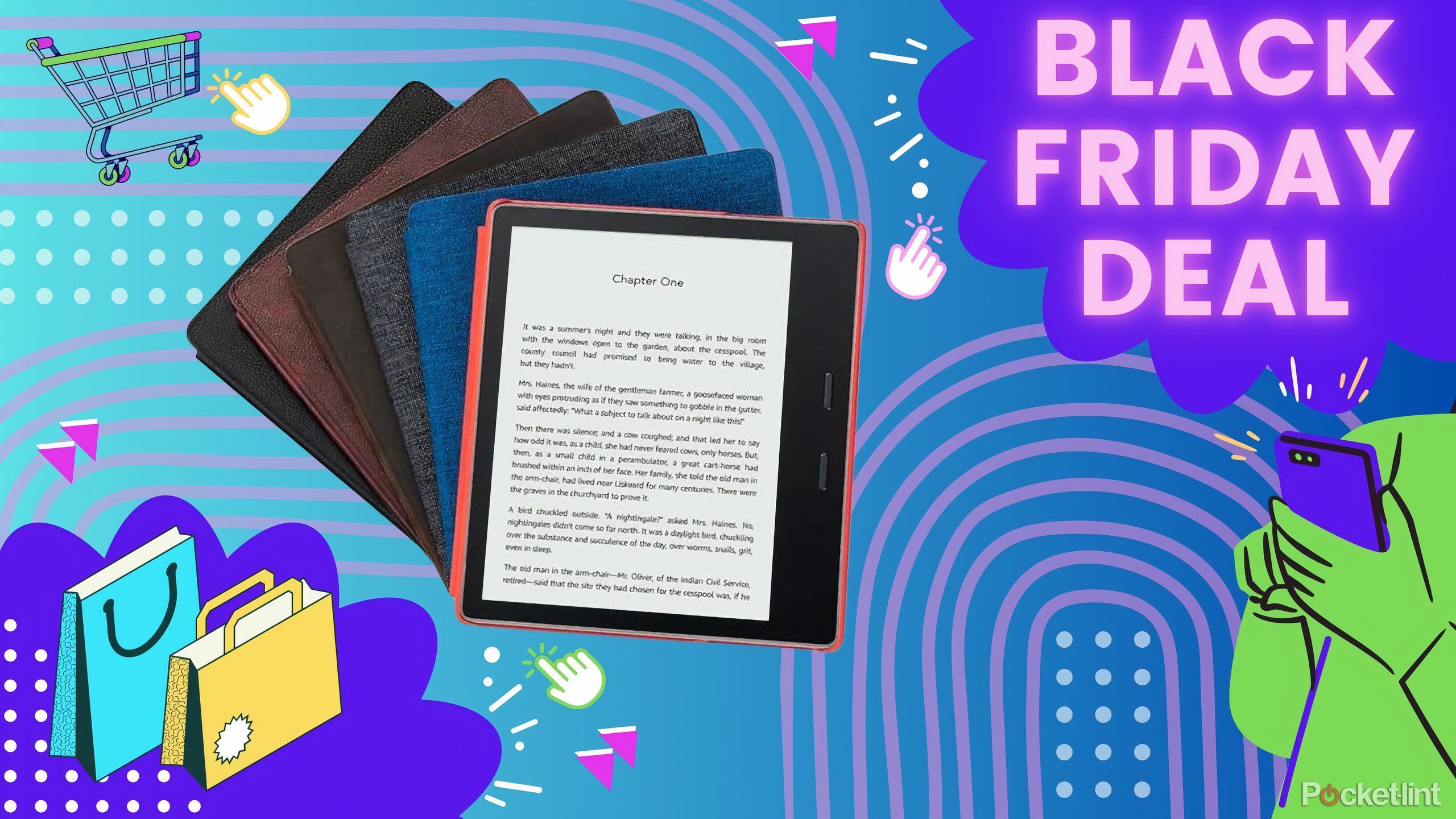 Black Friday 2024 Kindle deals header