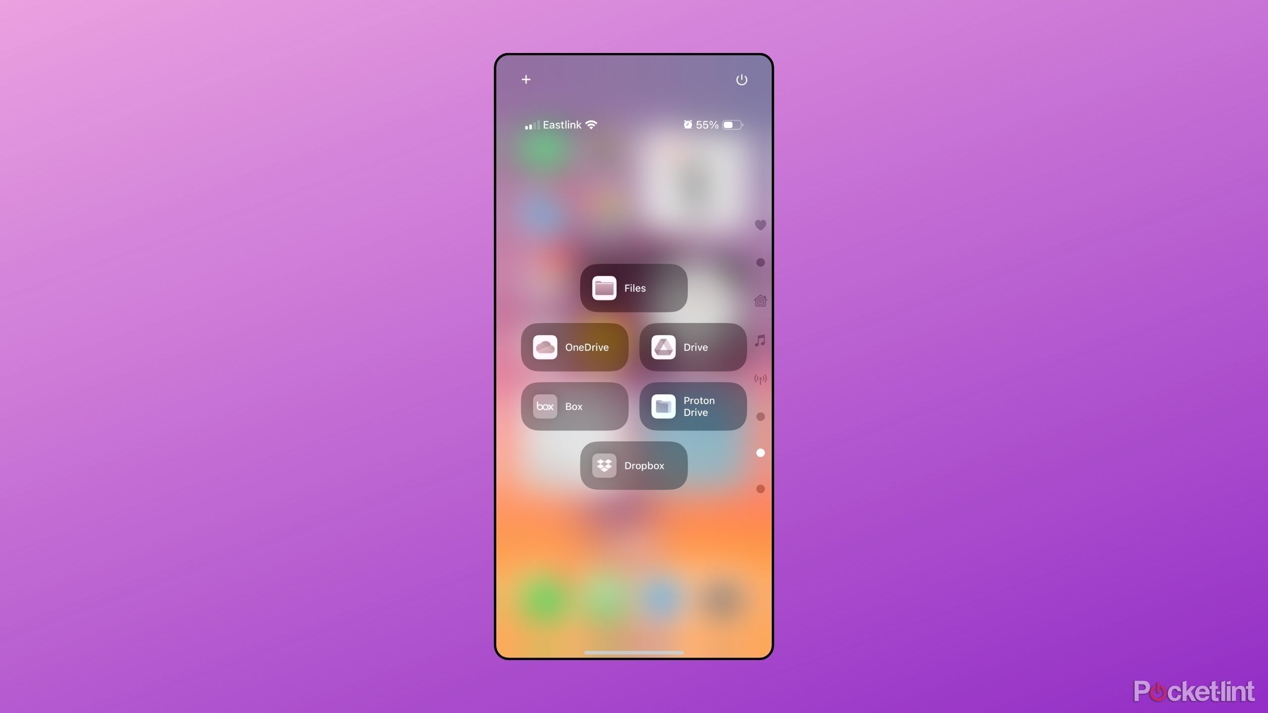 Control Center Files app