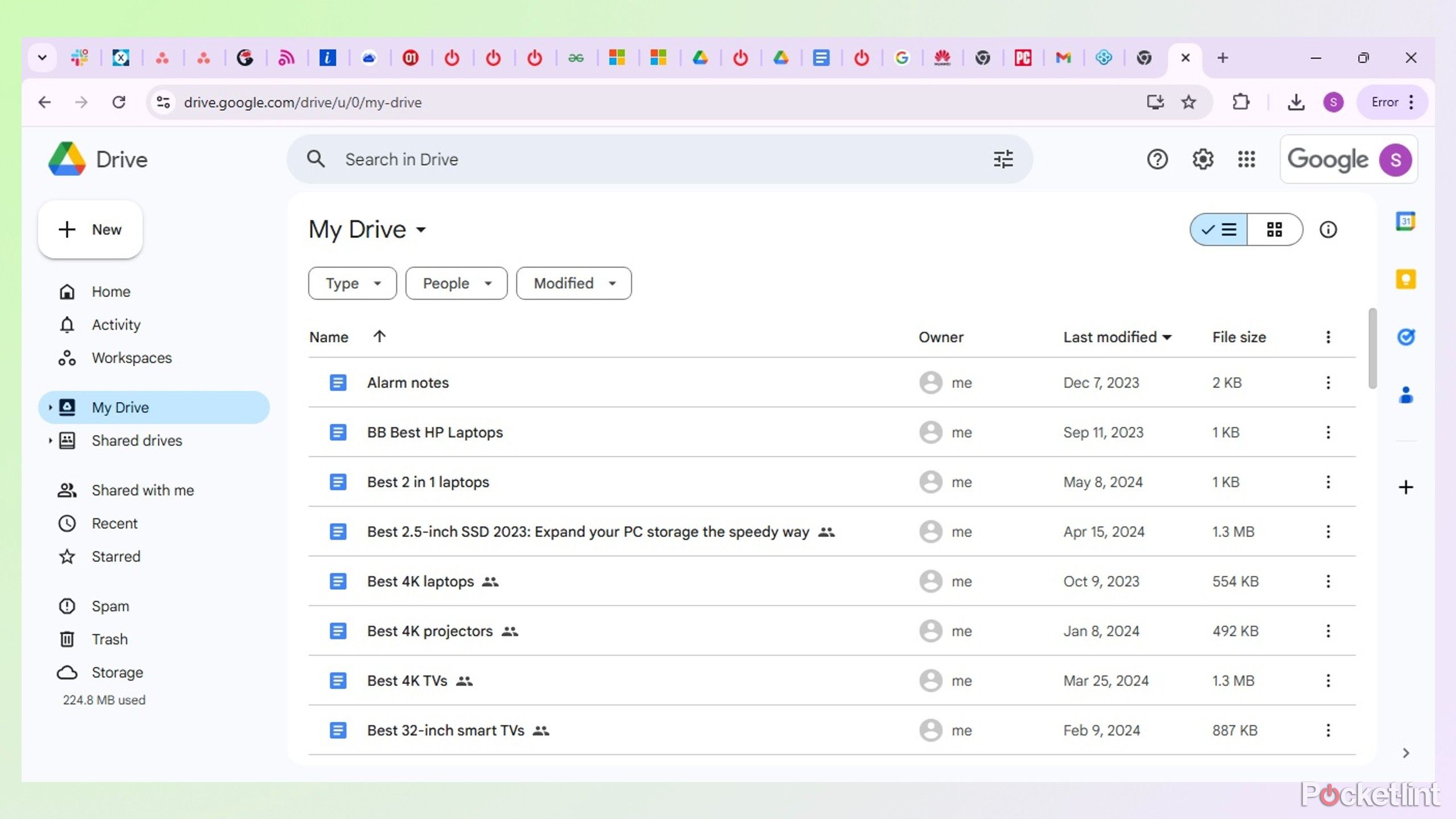 Google Drive Web2