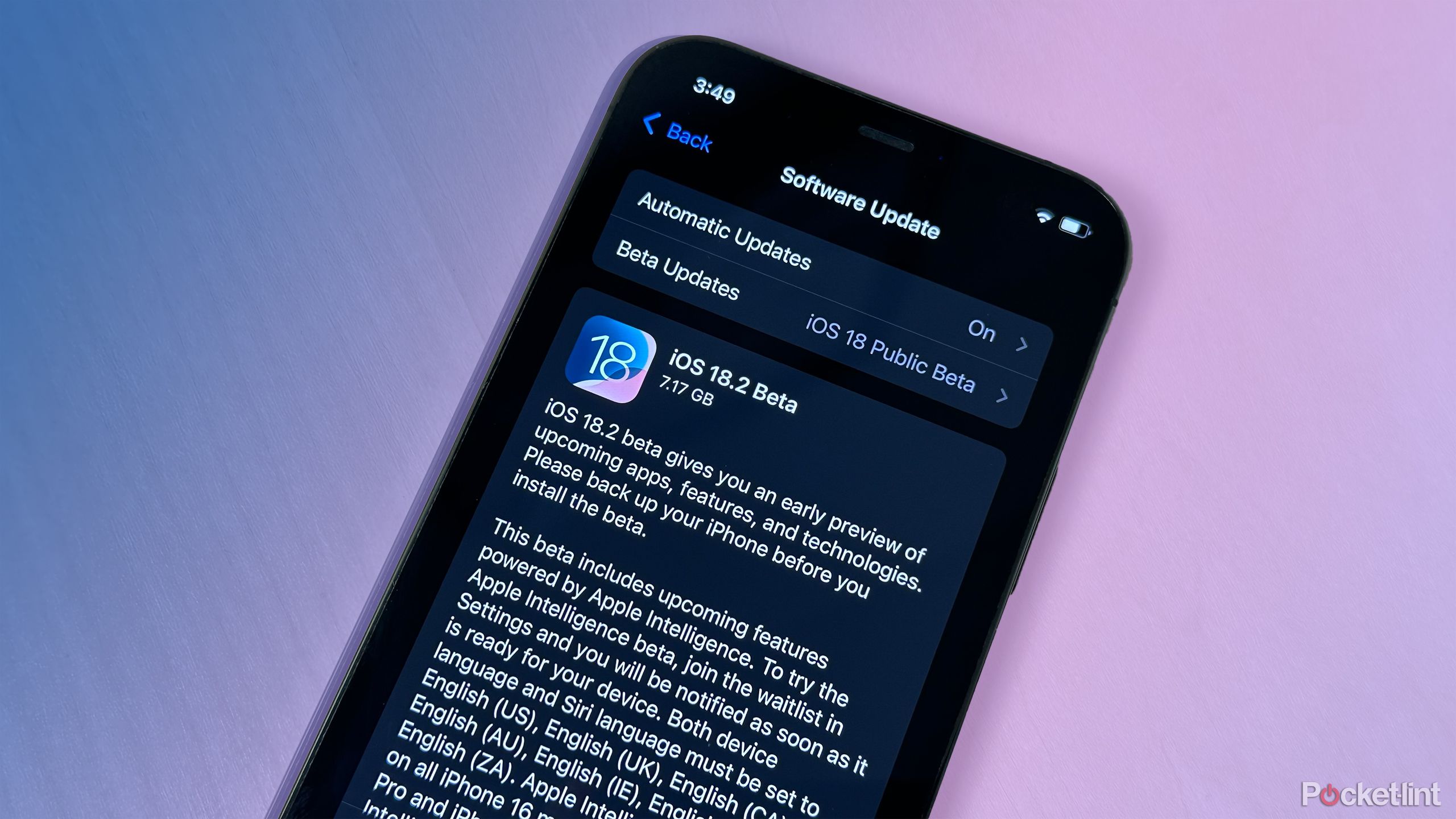 Apple’s anticipated iOS 18.2 is now available in public beta ahead of December launch