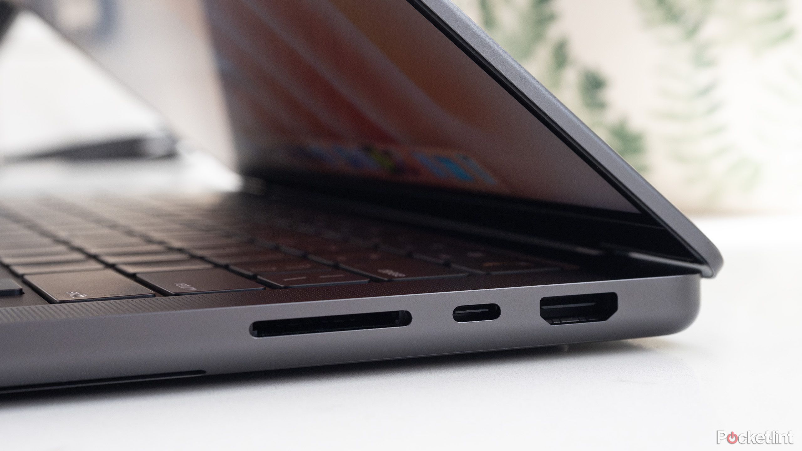 The M4 MacBook Pro's USB-C port