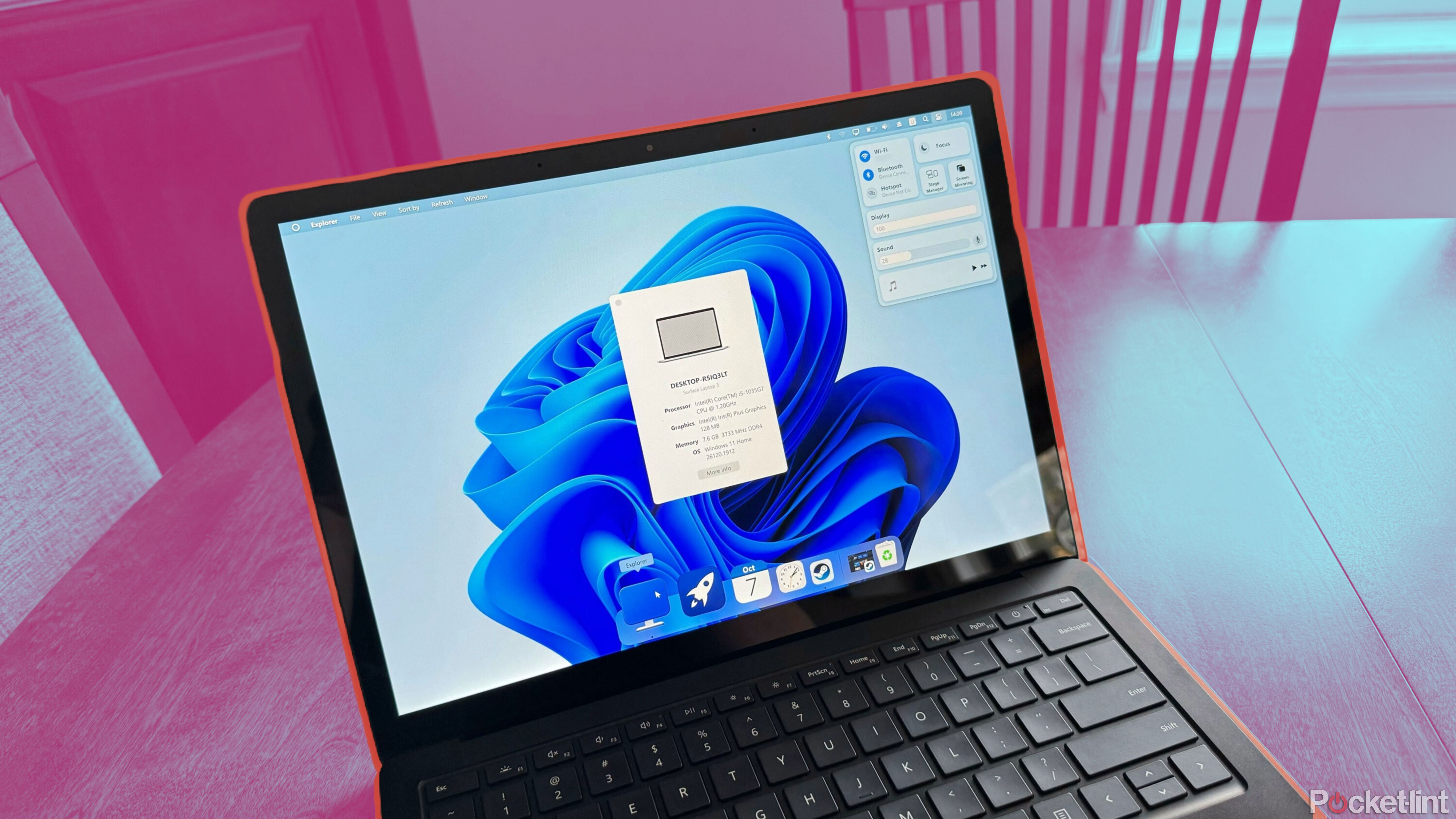 Windows 11 with macOS appearance