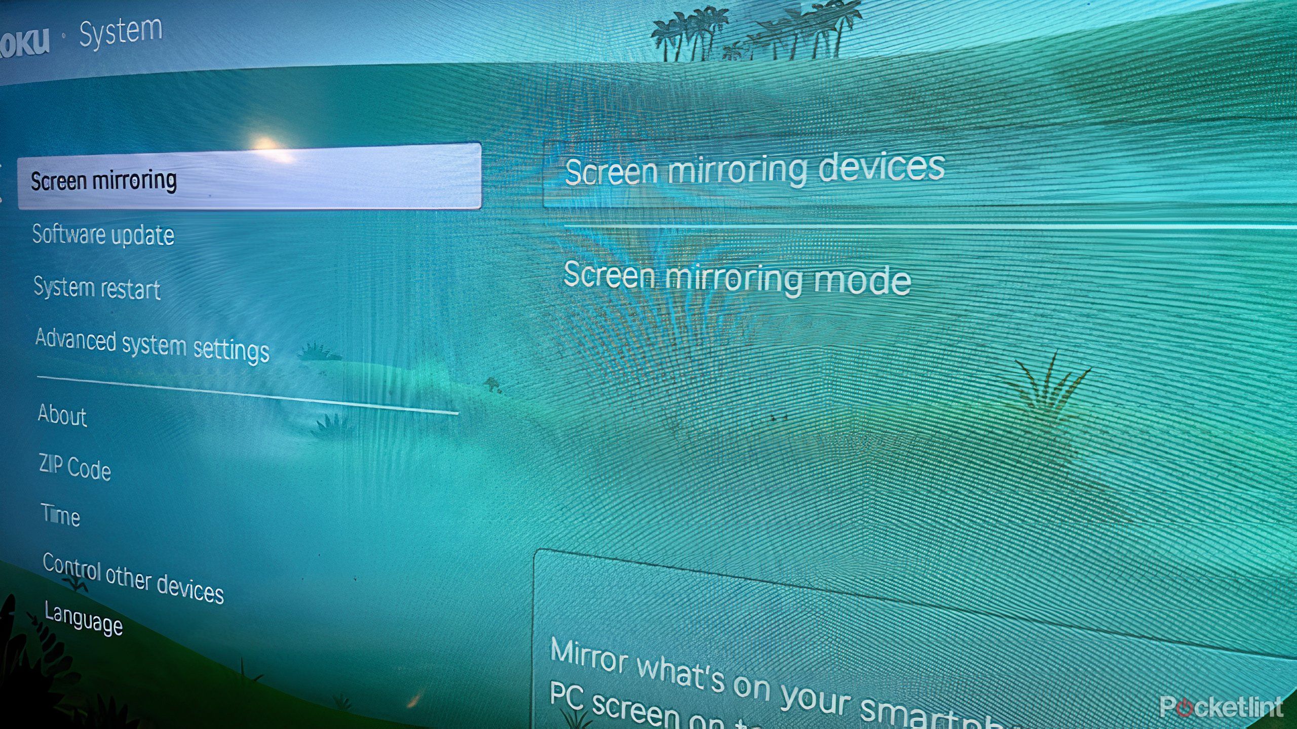 roku screen mirror