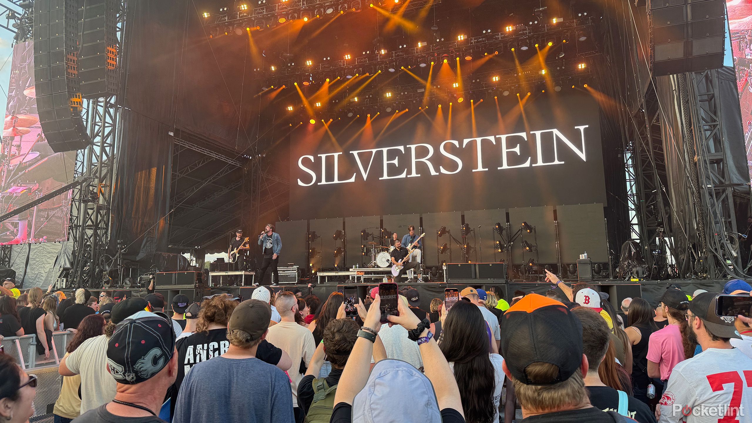 Silverstein playing at All your Friends Fest