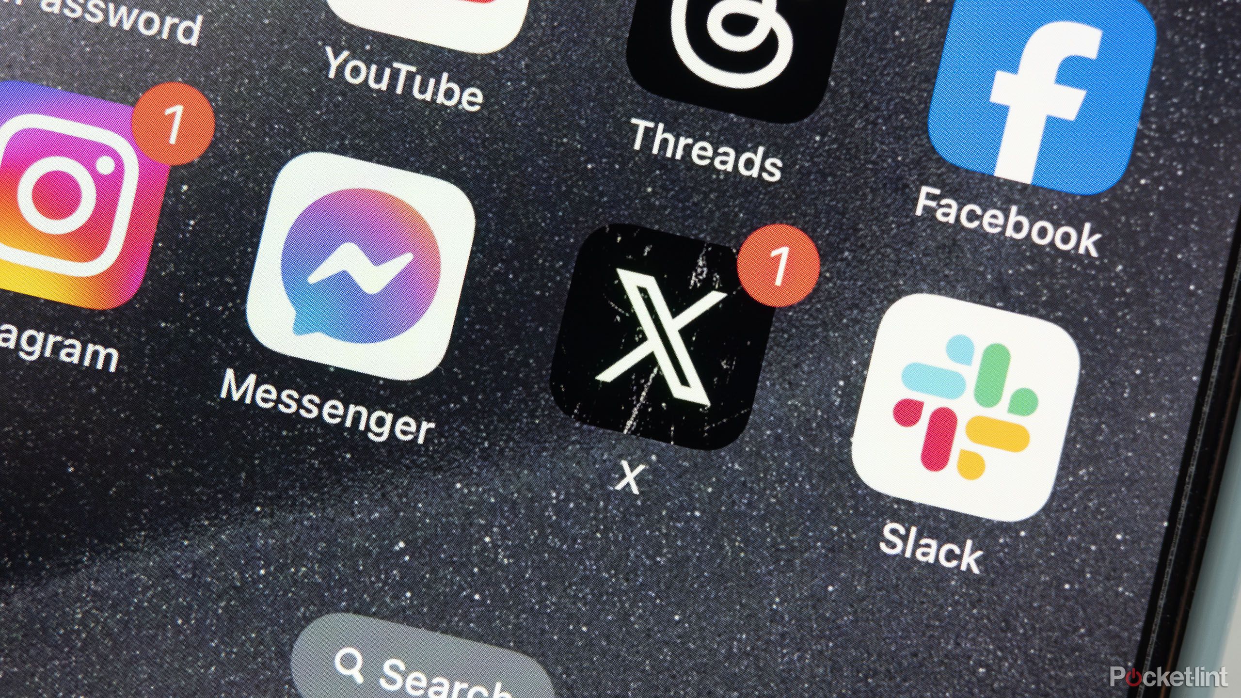 The X app on the iPhone 16 Pro