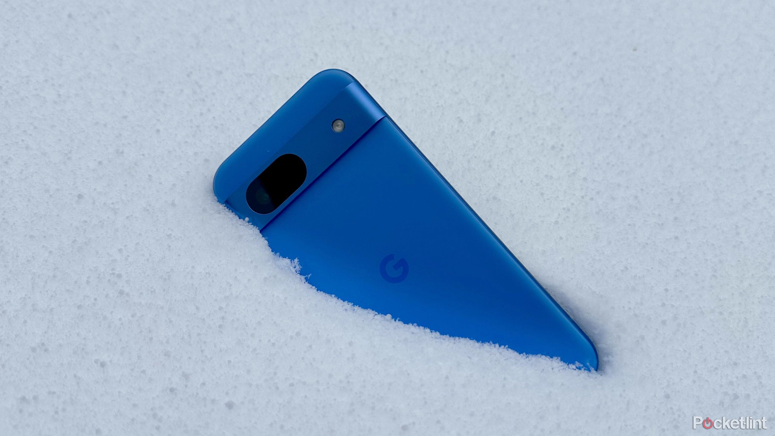 Pixel 8a in snow