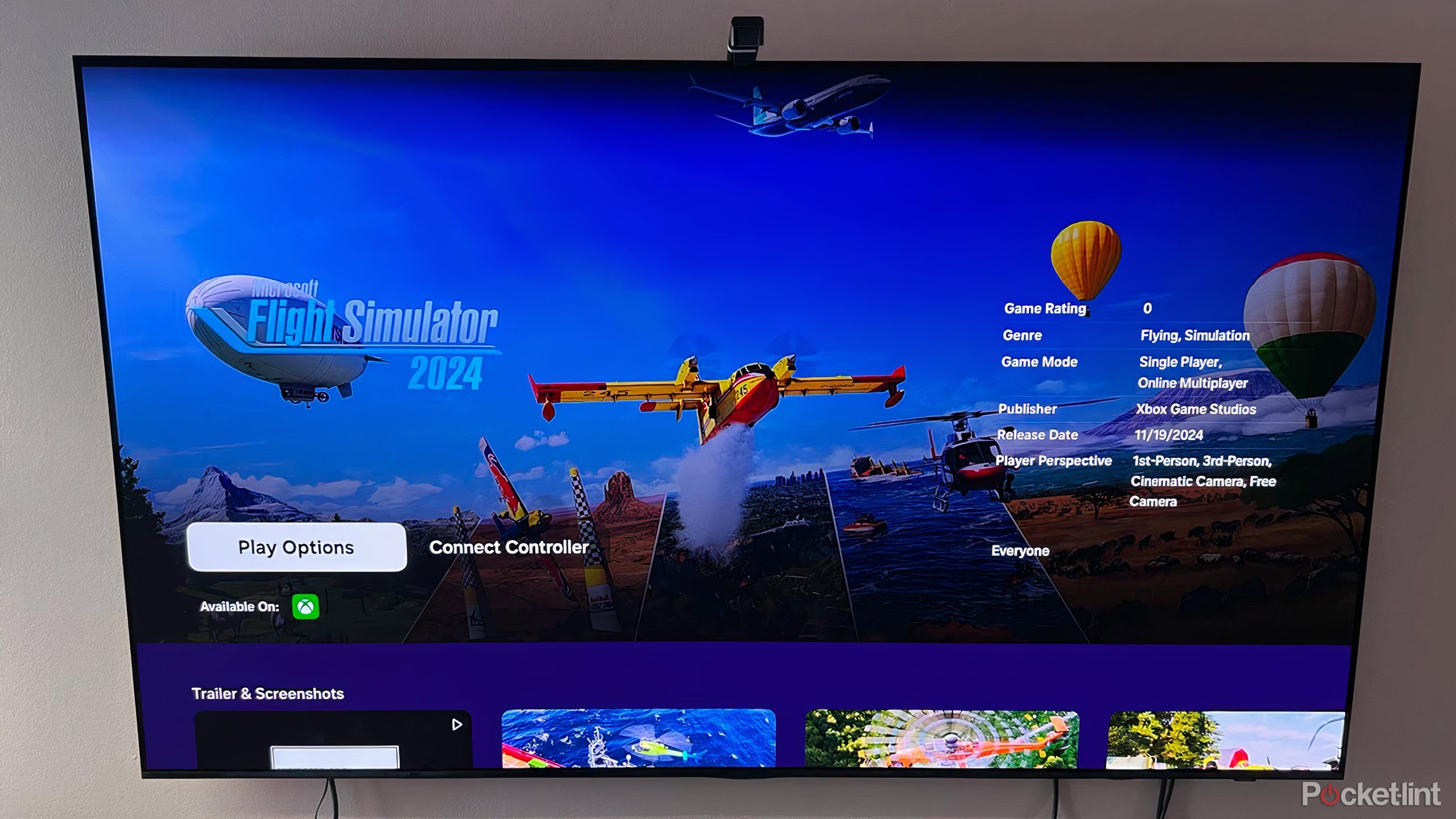 Flight Simulator game on Cloud streaming tv